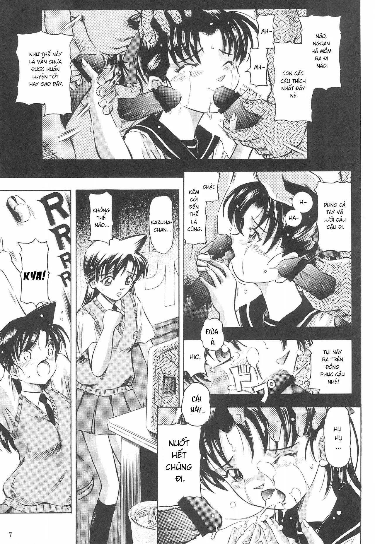HentaiVN.net - Ảnh 6 - Injuu 4 Kagami Zigoku Hen - Chap 1.1