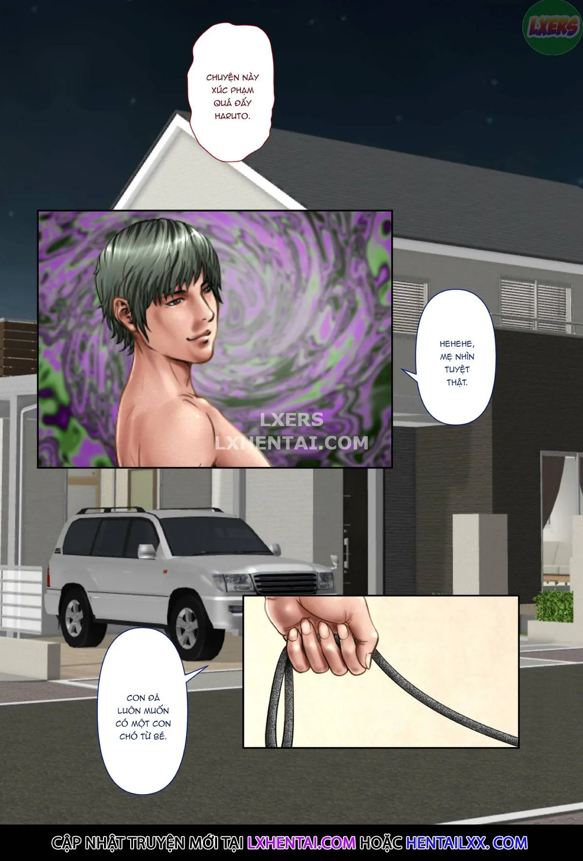 HentaiVN.net - Ảnh 6 - My Pet Stepmother ~Giving Her Obedience Training Next to My Sleeping Father~ - Oneshot