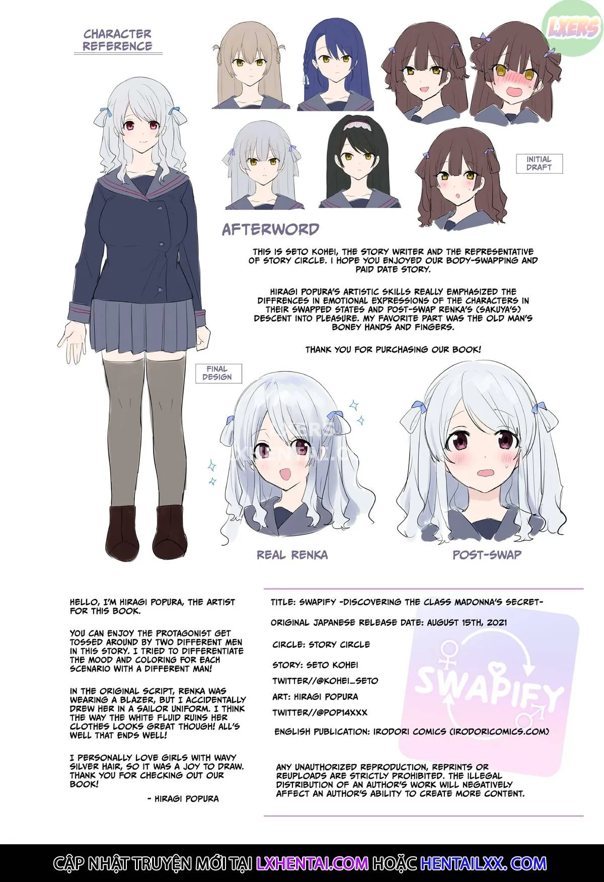 HentaiVN.net - Ảnh 38 - Swapify -Discovering the Class Madonna's Secret - Oneshot