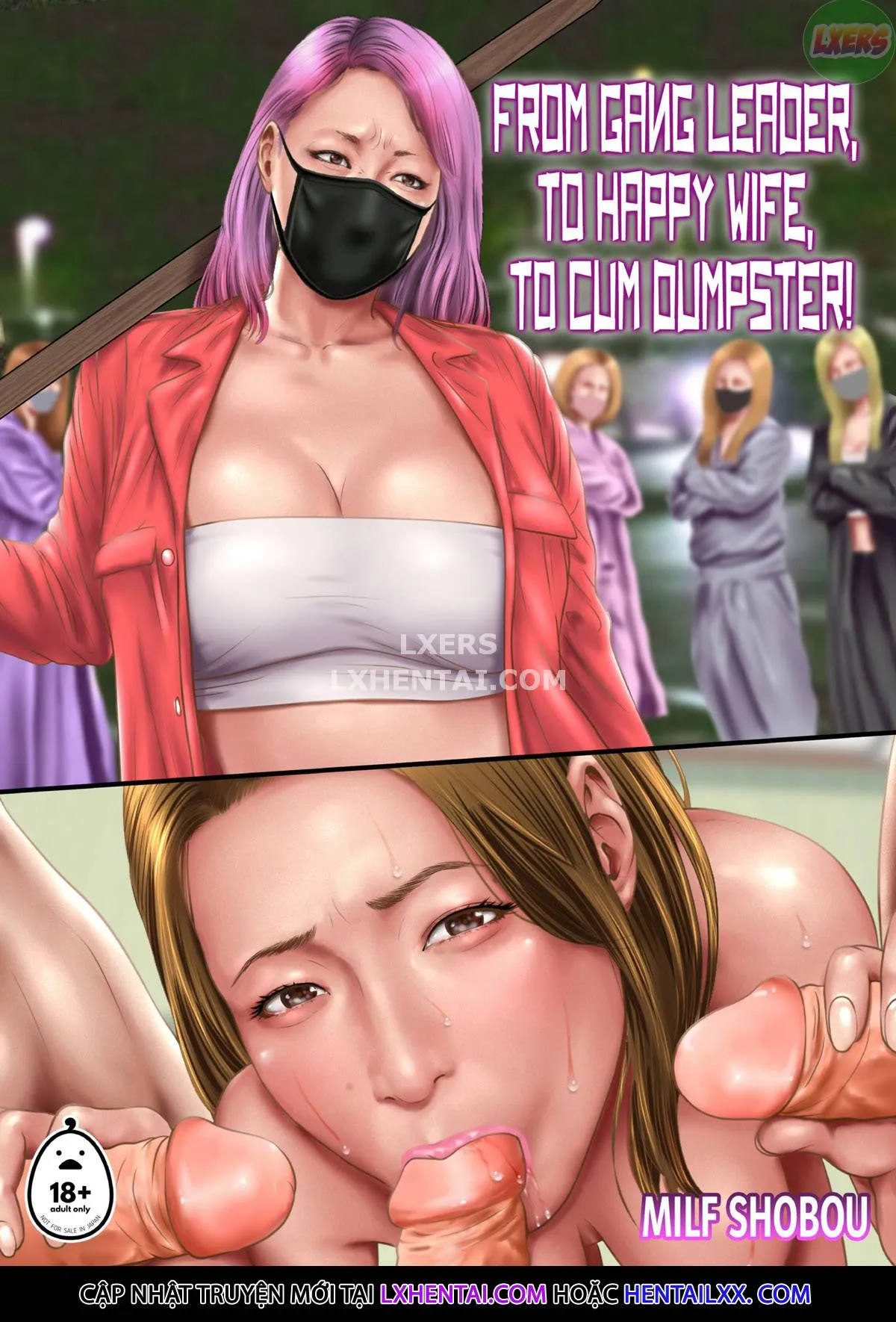 HentaiVN.net - Ảnh 5 - From Gang Leader, to Happy Wife, to Cum Dumpster! - Oneshot