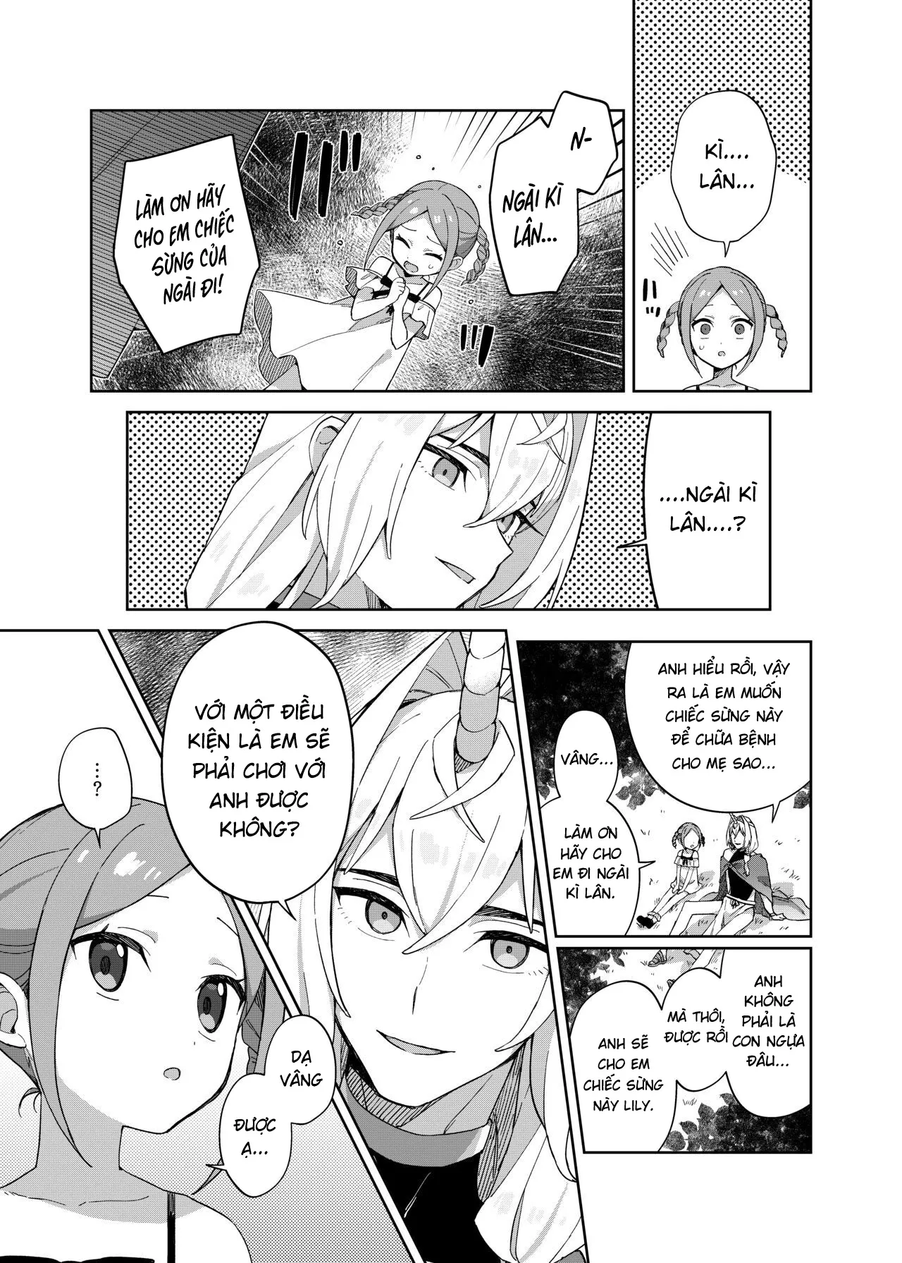 HentaiVN.net - Ảnh 9 - Truyền thuyết về Kì Lân [Shoujo wa Unicorn no Tsuno ga Hoshii; The Girl Who Wants a Unicorn's HornThe Girl Who Wants a Unicorn's Horn] - Oneshot