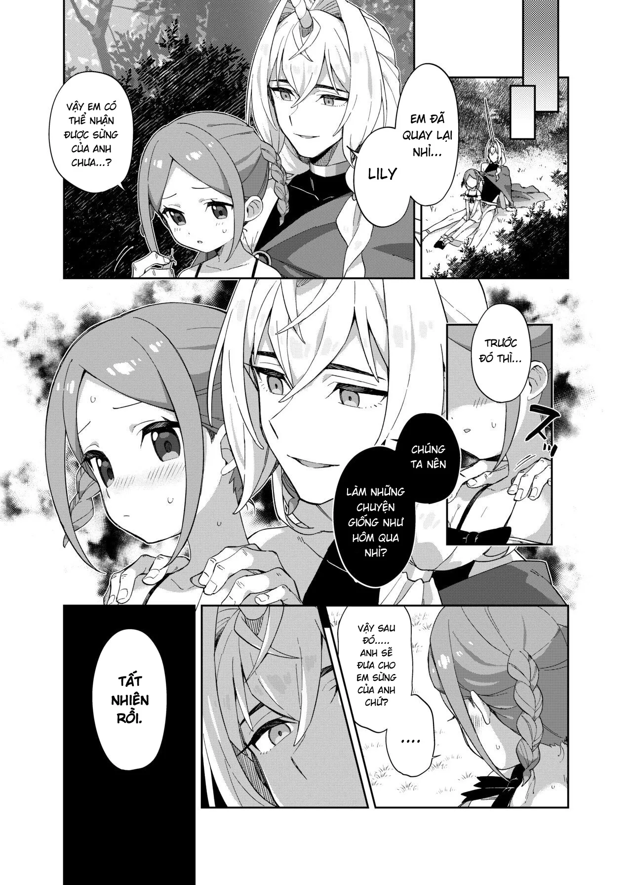 HentaiVN.net - Ảnh 23 - Truyền thuyết về Kì Lân [Shoujo wa Unicorn no Tsuno ga Hoshii; The Girl Who Wants a Unicorn's HornThe Girl Who Wants a Unicorn's Horn] - Oneshot
