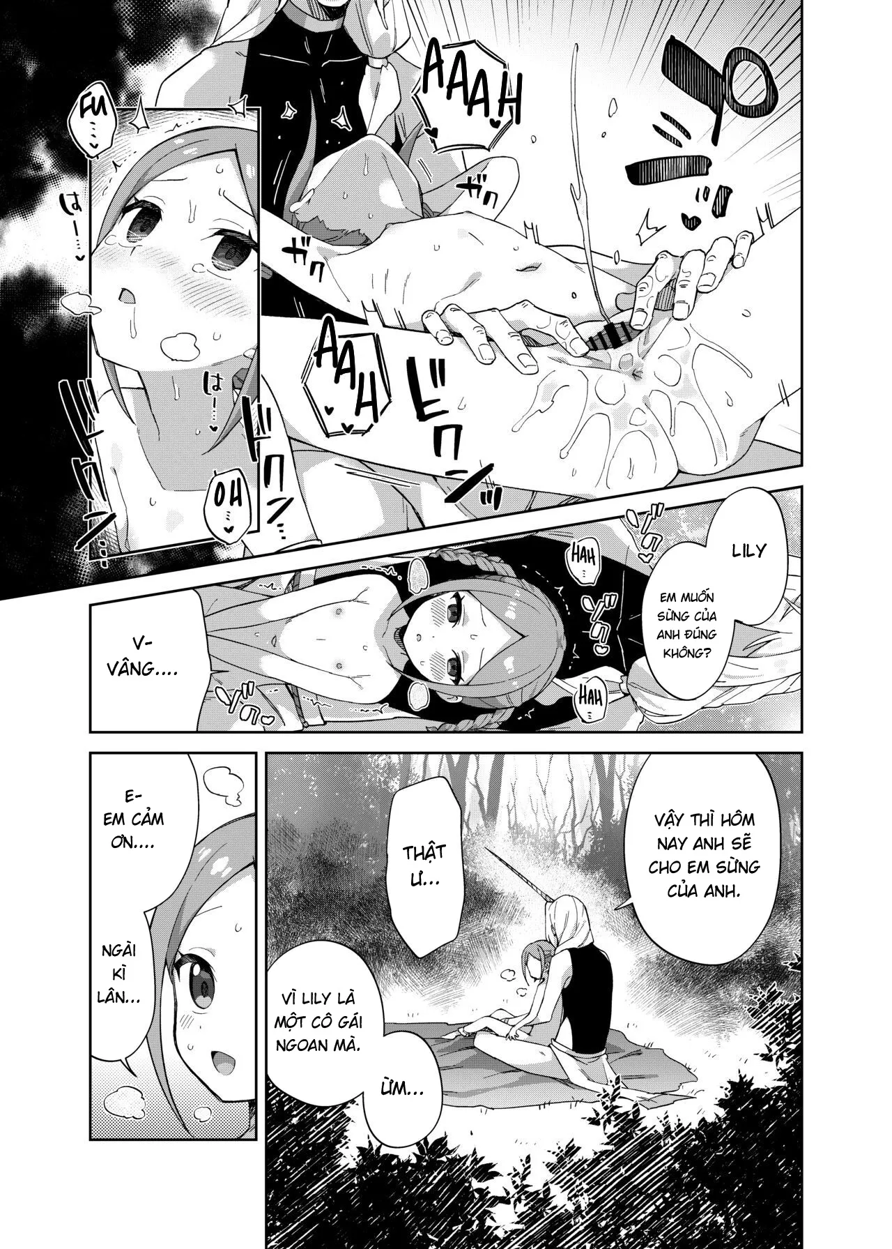 HentaiVN.net - Ảnh 31 - Truyền thuyết về Kì Lân [Shoujo wa Unicorn no Tsuno ga Hoshii; The Girl Who Wants a Unicorn's HornThe Girl Who Wants a Unicorn's Horn] - Oneshot