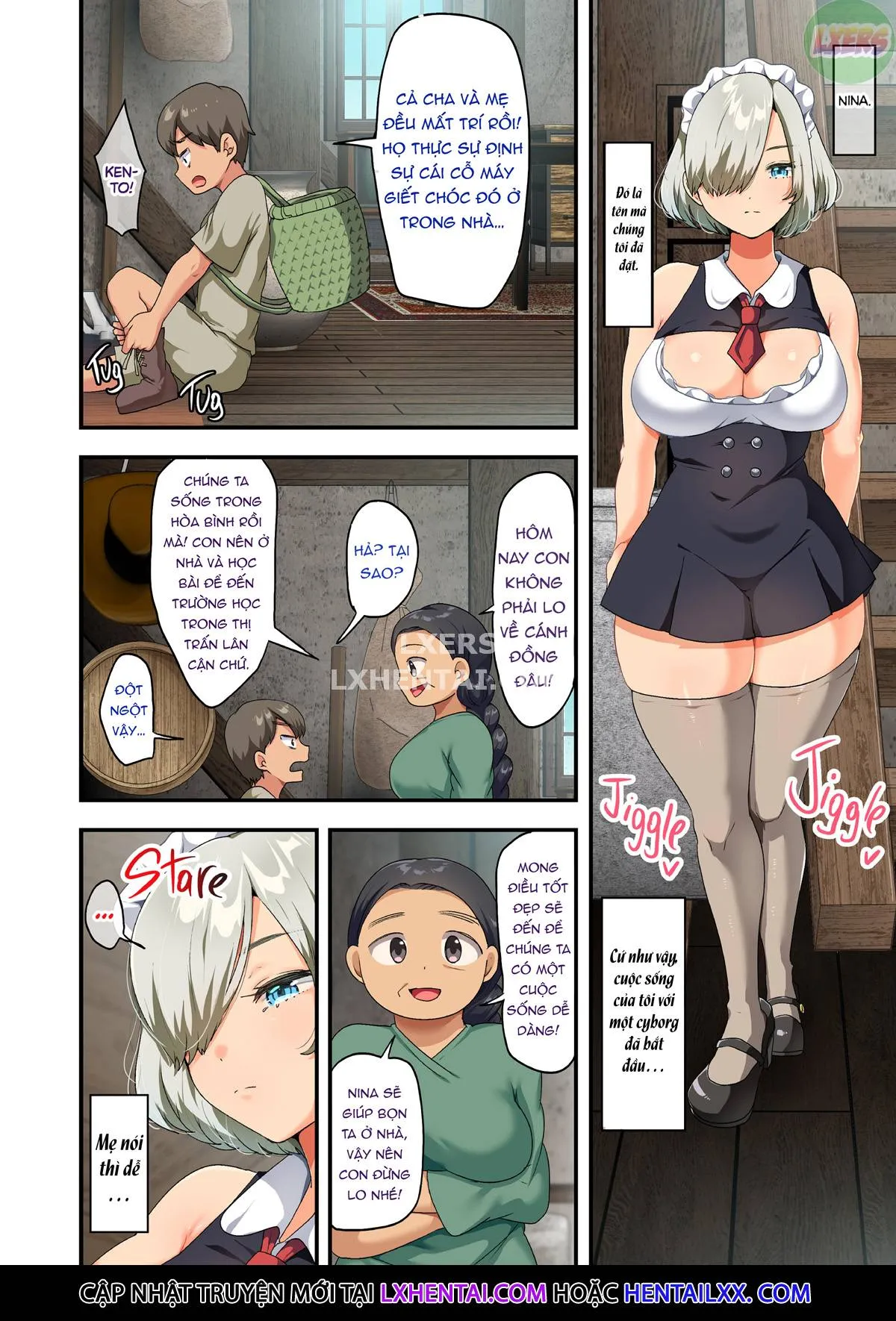 HentaiVN.net - Ảnh 17 - Living with a Bootylicious Superweapon - Chap 1A