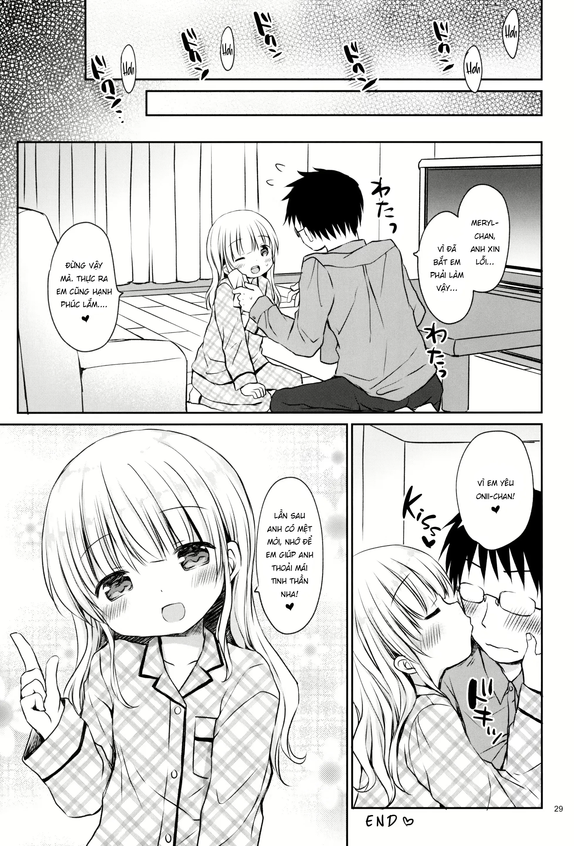 HentaiVN.net - Ảnh 29 - Tôi chỉ muốn bé Meryl-chan chăm sóc tôi thôi! - Oneshot