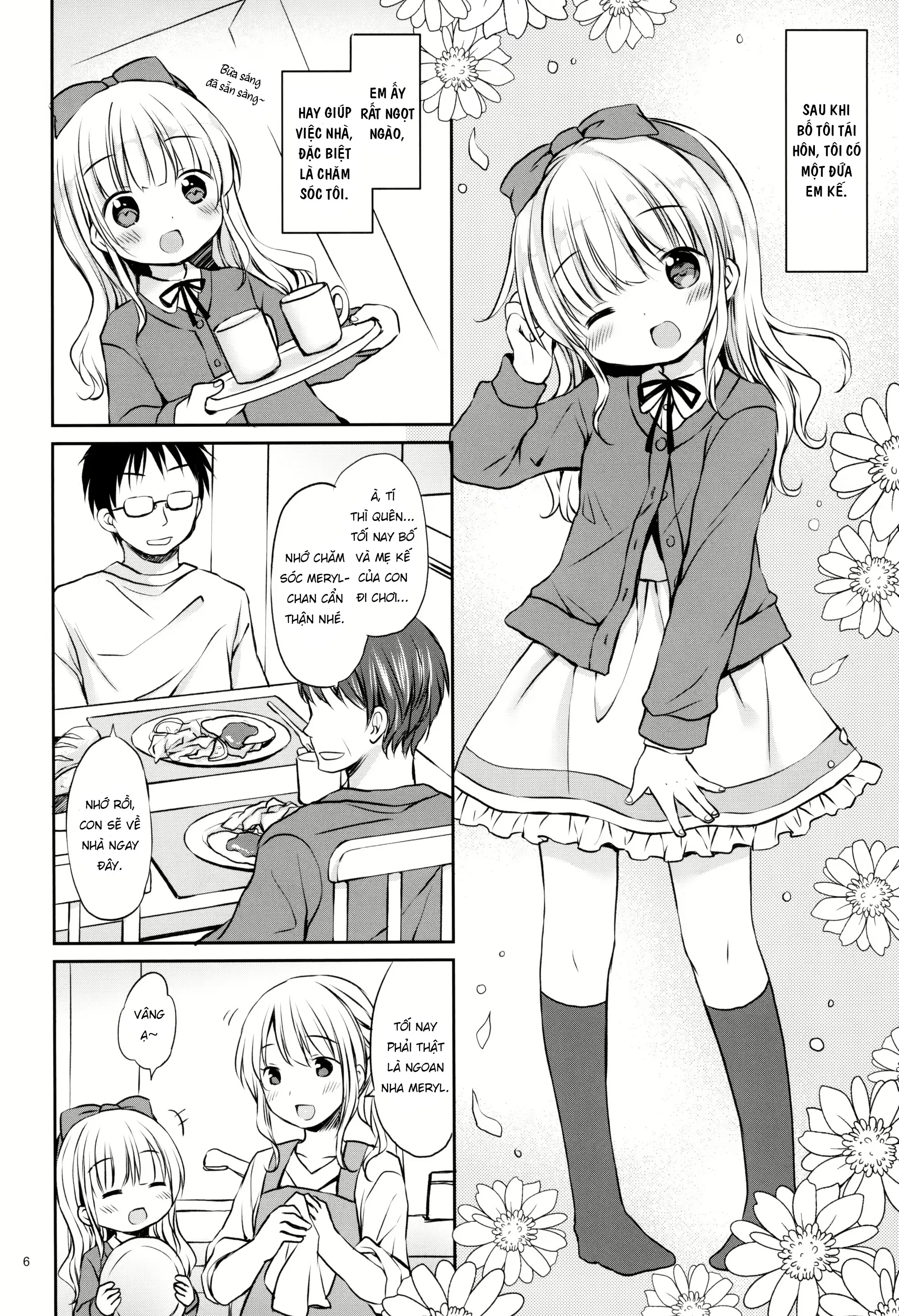 HentaiVN.net - Ảnh 6 - Tôi chỉ muốn bé Meryl-chan chăm sóc tôi thôi! - Oneshot
