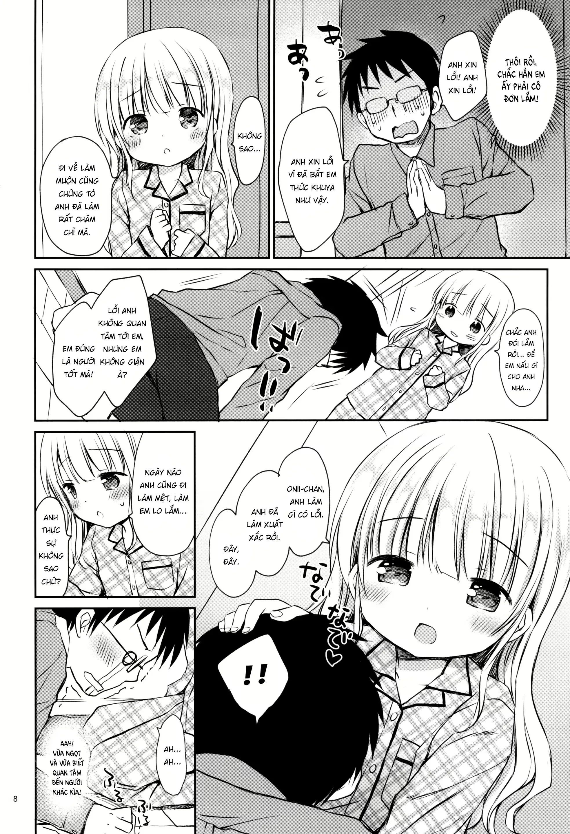 HentaiVN.net - Ảnh 8 - Tôi chỉ muốn bé Meryl-chan chăm sóc tôi thôi! - Oneshot