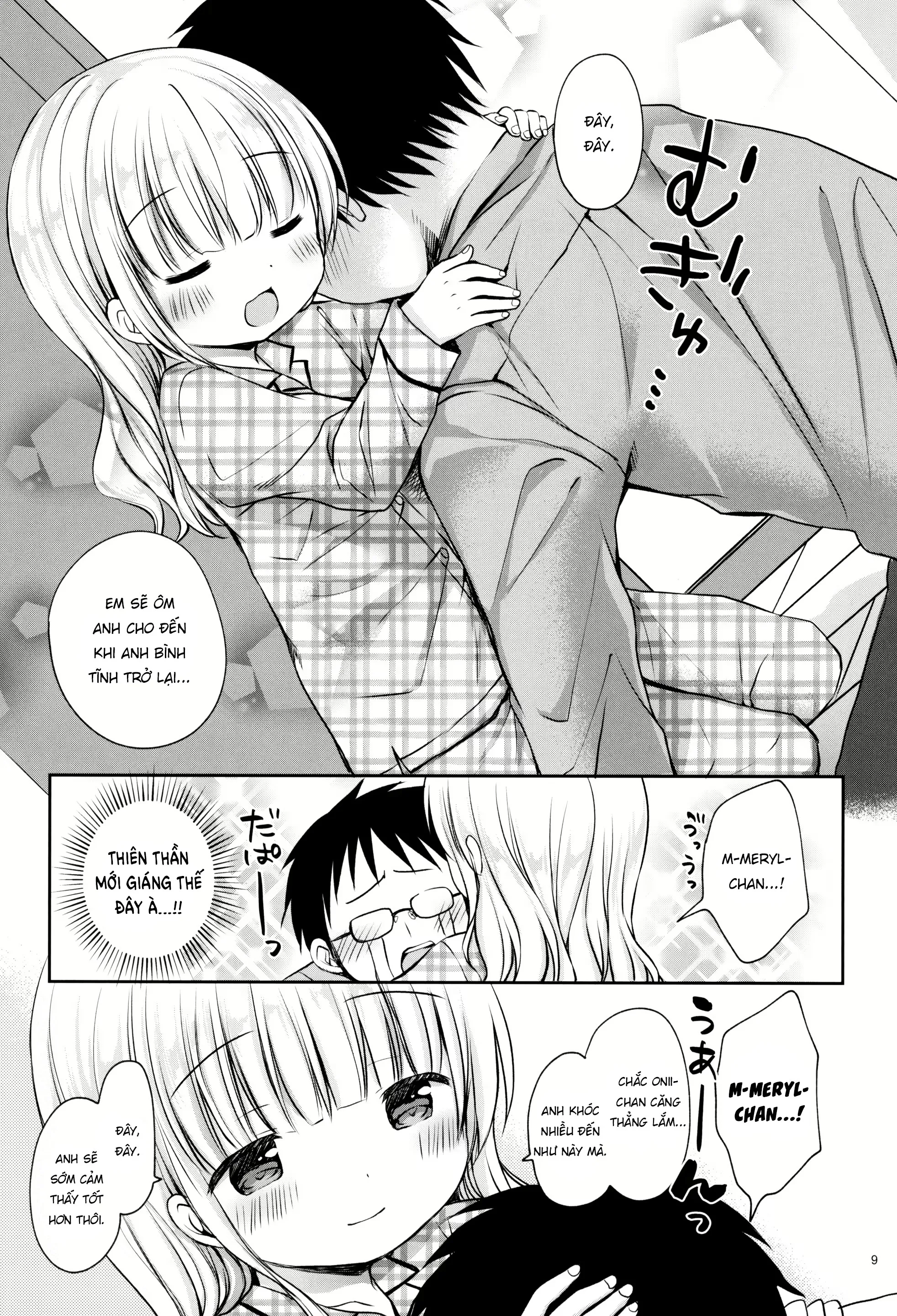HentaiVN.net - Ảnh 9 - Tôi chỉ muốn bé Meryl-chan chăm sóc tôi thôi! - Oneshot