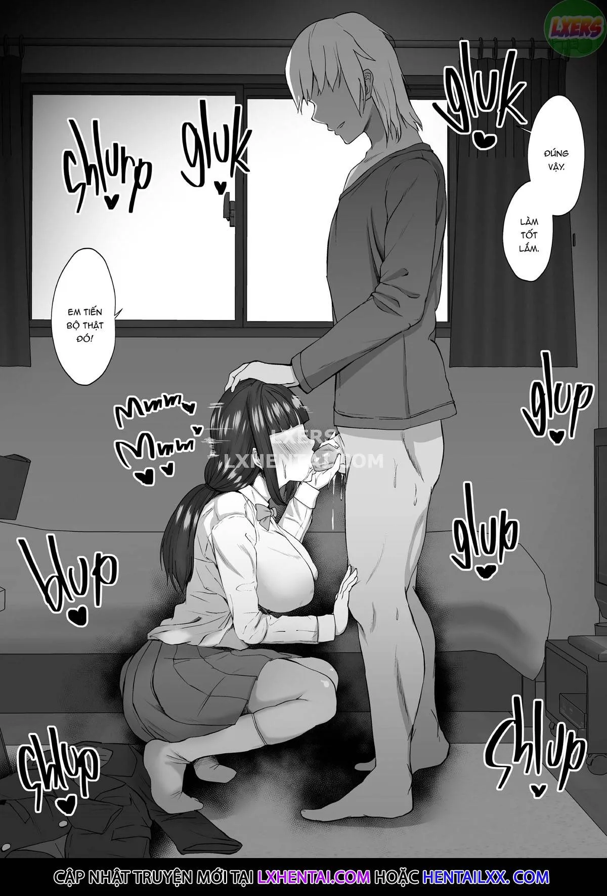 HentaiVN.net - Ảnh 10 - How My Innocent, Hard-Working Friend Became a Fuckpet for Her Tutor - Oneshot
