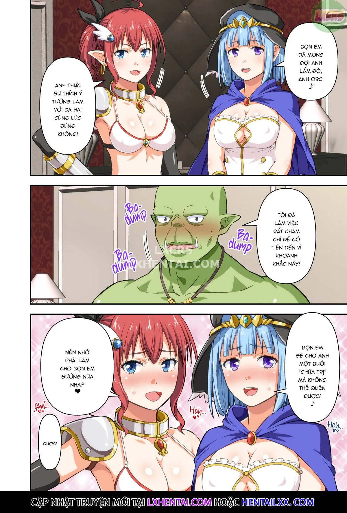 HentaiVN.net - Ảnh 27 - The Best Little Whorehouse in Another World - Chap 1