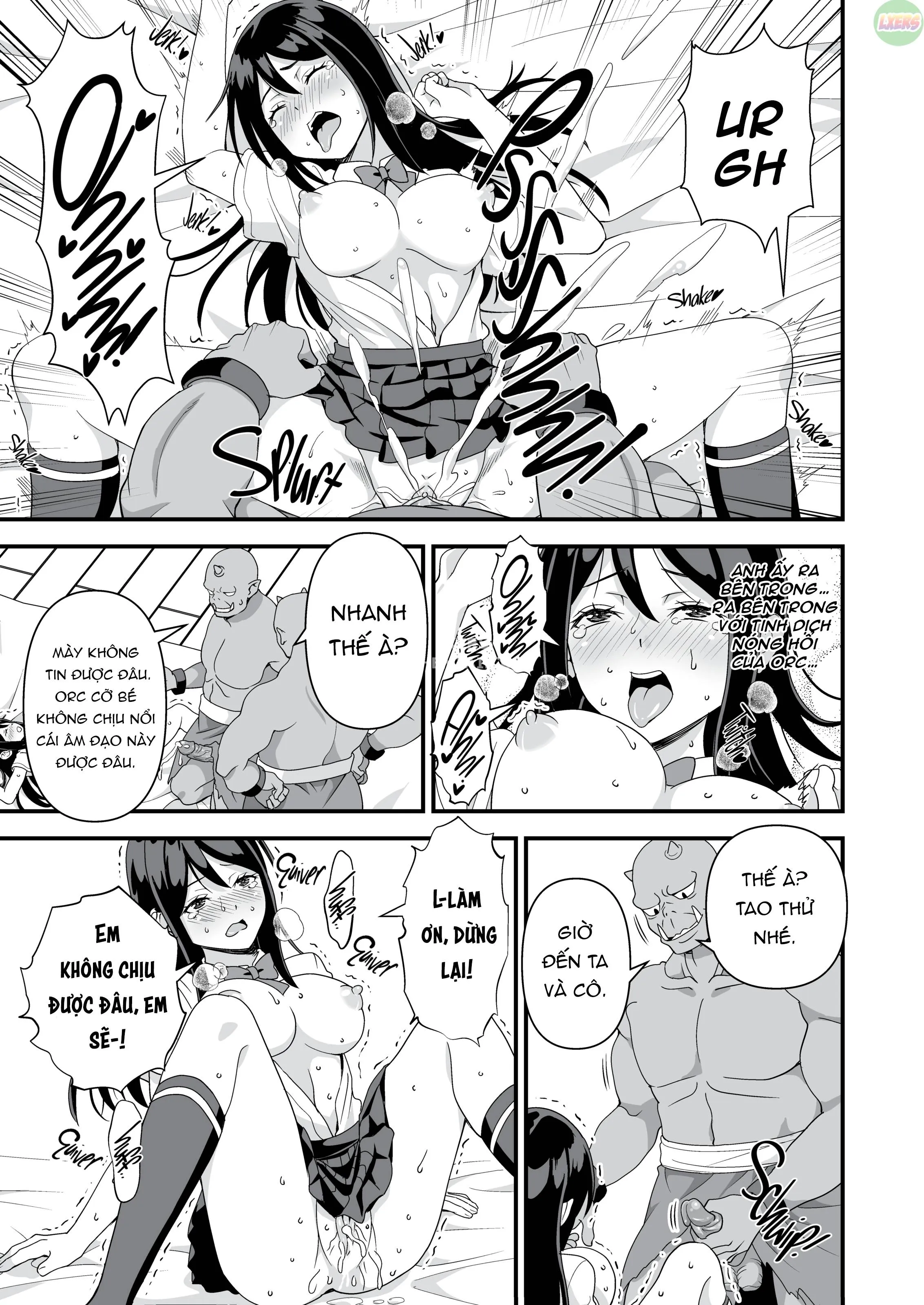 HentaiVN.net - Ảnh 16 - Gyaku Isekai Harem [ORC'D] - Chap 1