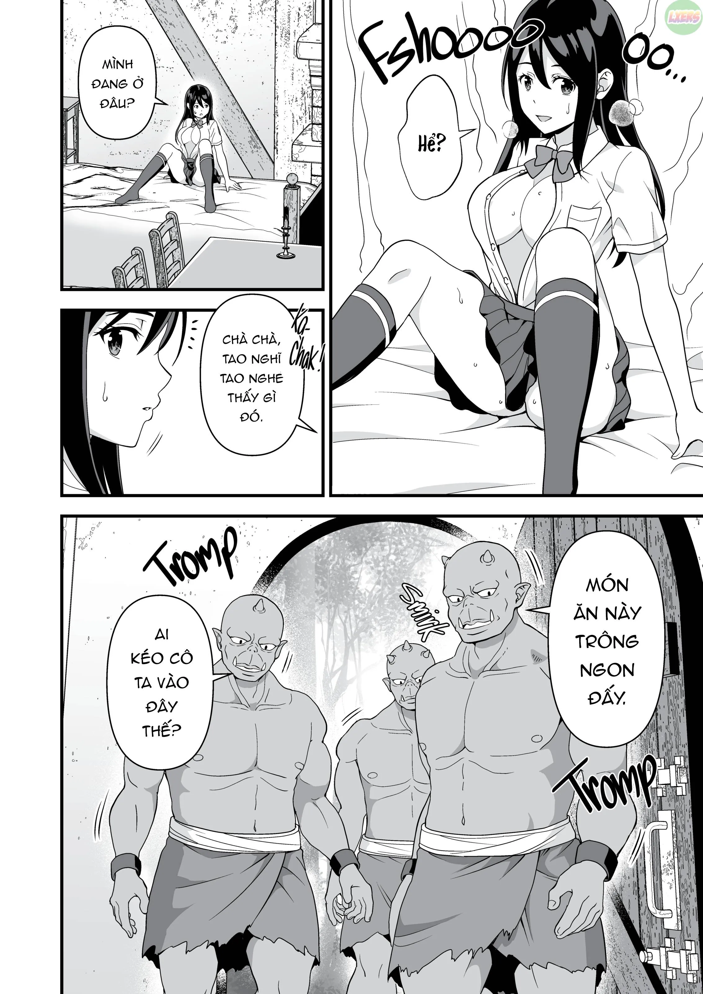 HentaiVN.net - Ảnh 9 - Gyaku Isekai Harem [ORC'D] - Chap 1