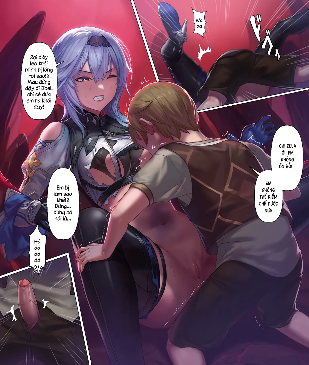 HentaiVN.net - Ảnh 7 - Eula Vs Hoa Lừa Dối [Eula Vs Whopperflower] - Oneshot