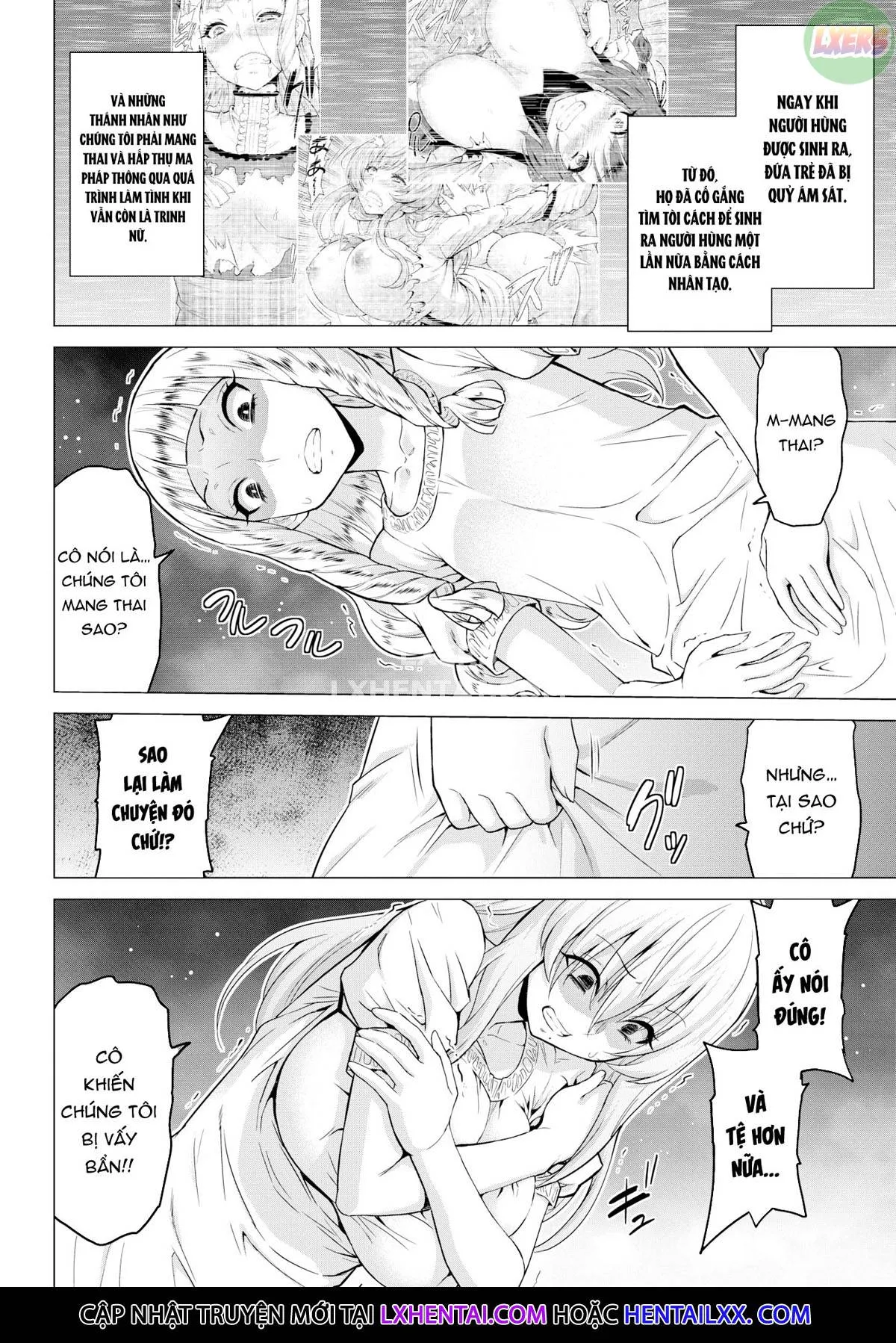 HentaiVN.net - Ảnh 8 - Dấu thánh - Chap 2