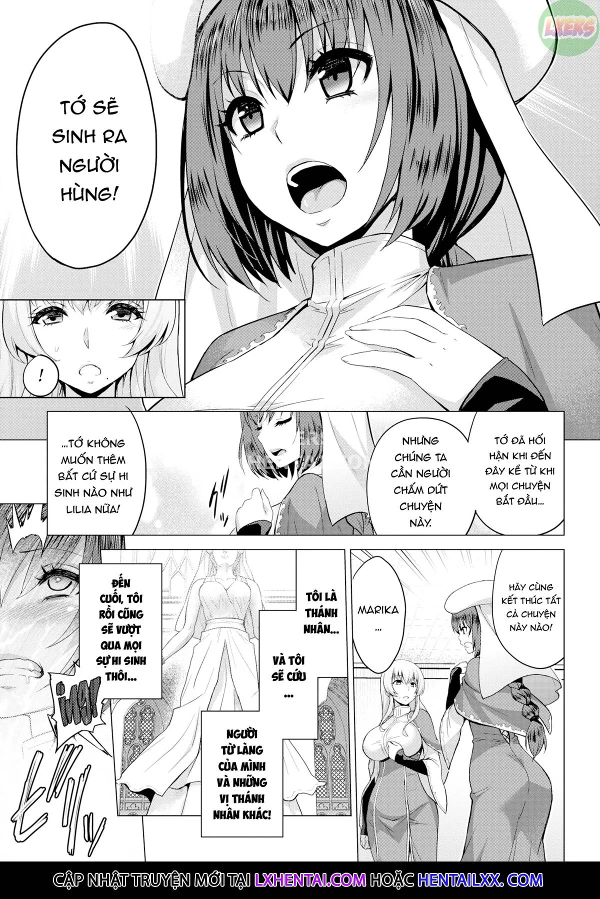 HentaiVN.net - Ảnh 11 - Dấu thánh - Chap 3