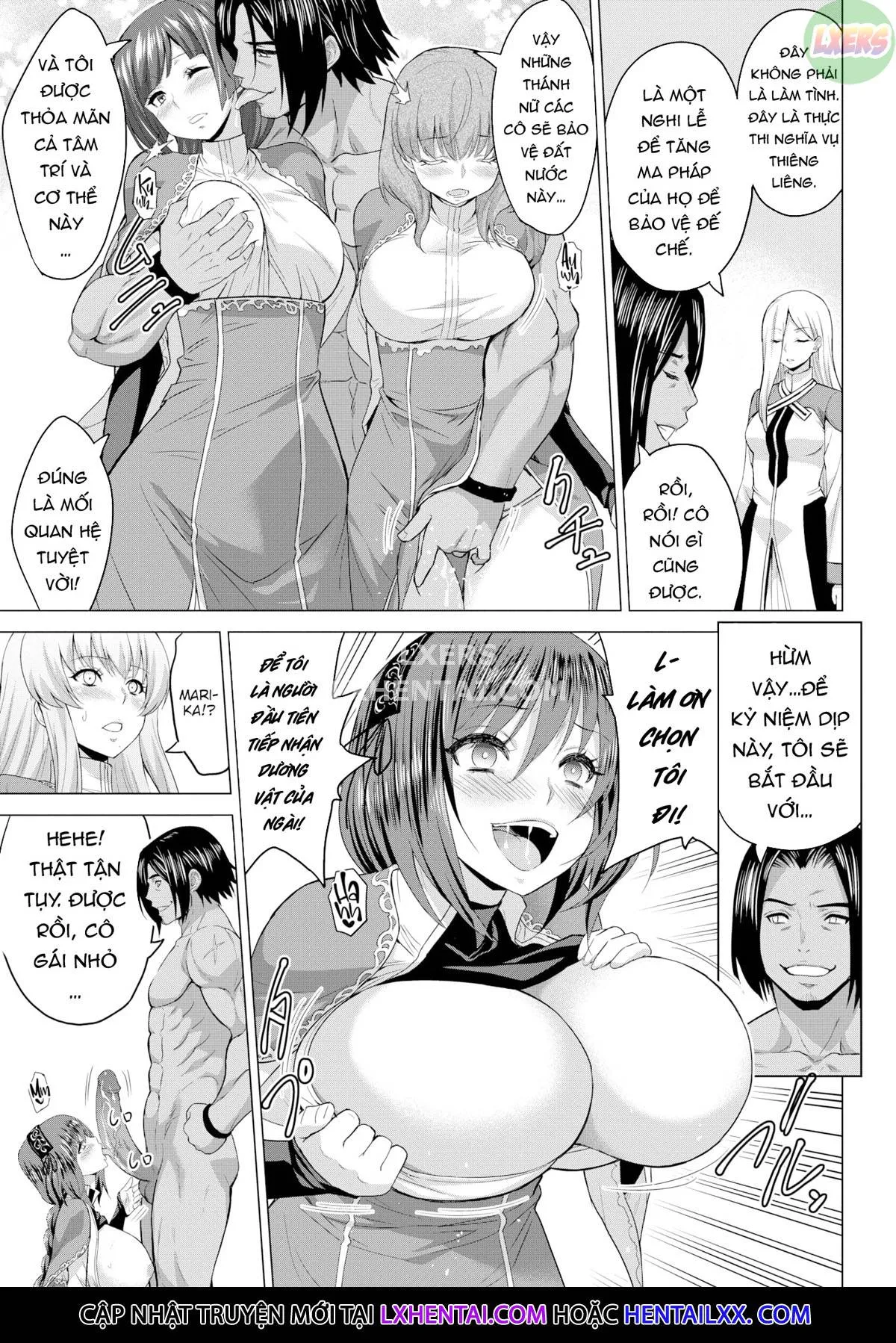 HentaiVN.net - Ảnh 23 - Dấu thánh - Chap 4