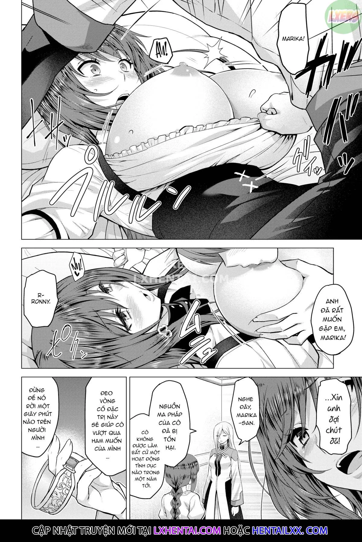 HentaiVN.net - Ảnh 10 - Dấu thánh - Chap 6