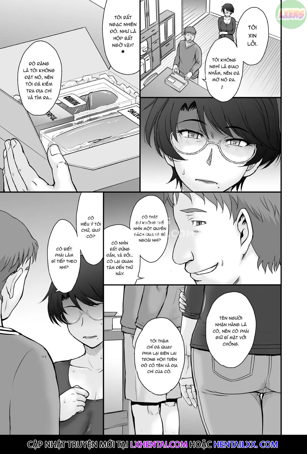 HentaiVN.net - Ảnh 14 - Delivery for the MILF Next Door - Oneshot