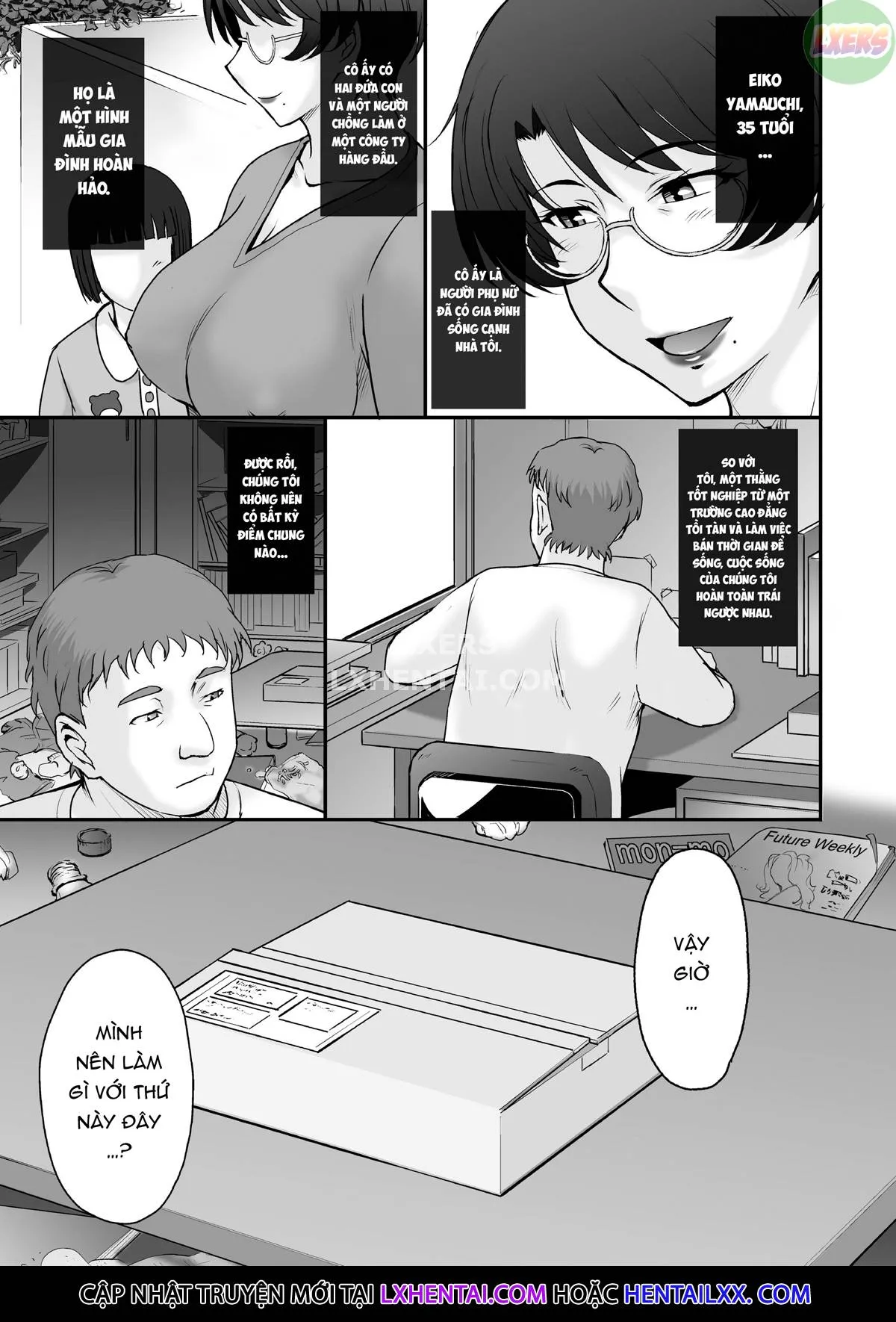 HentaiVN.net - Ảnh 8 - Delivery for the MILF Next Door - Oneshot