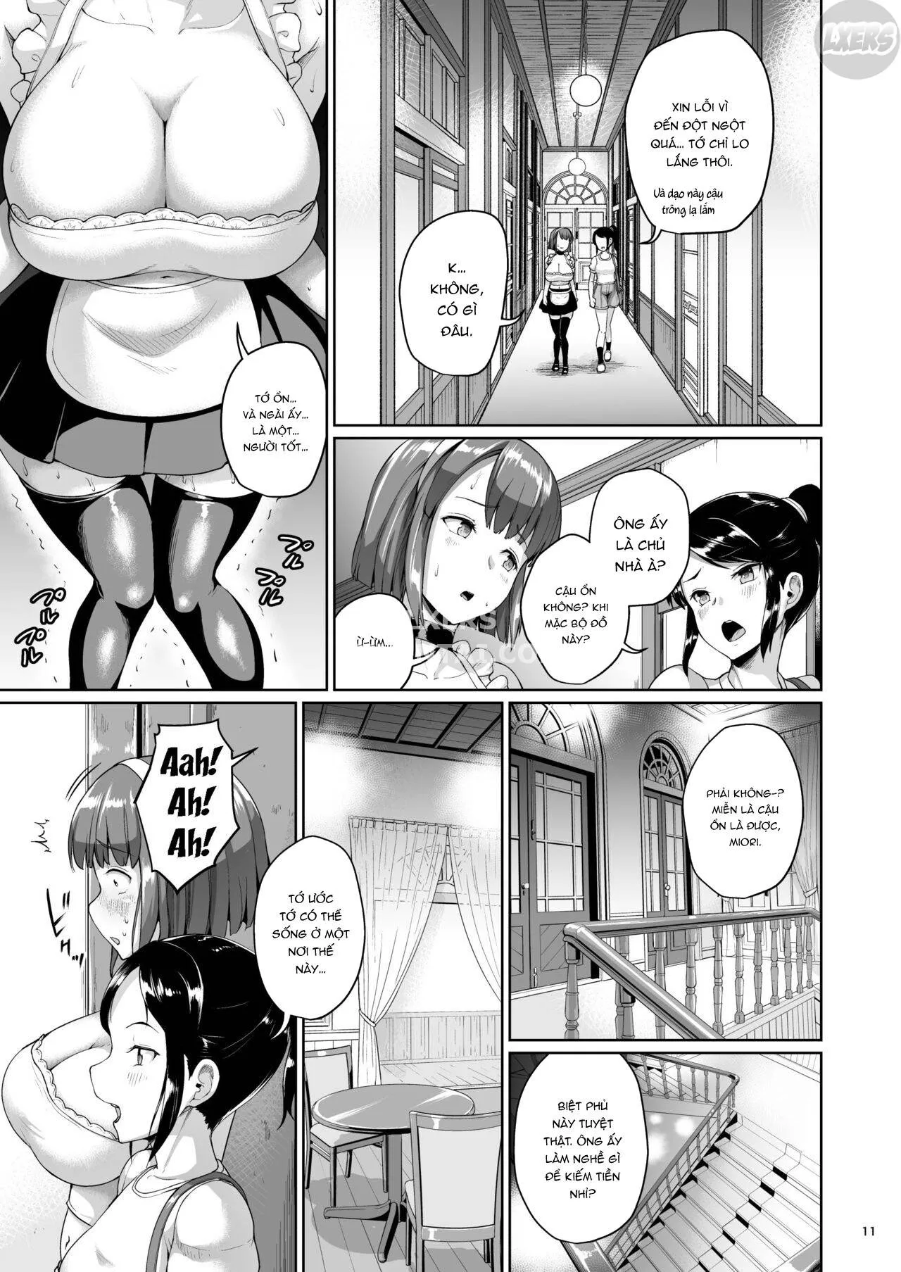 HentaiVN.net - Ảnh 14 - A Day At The Mansion [Oyashiki No Hi] - Chap 2