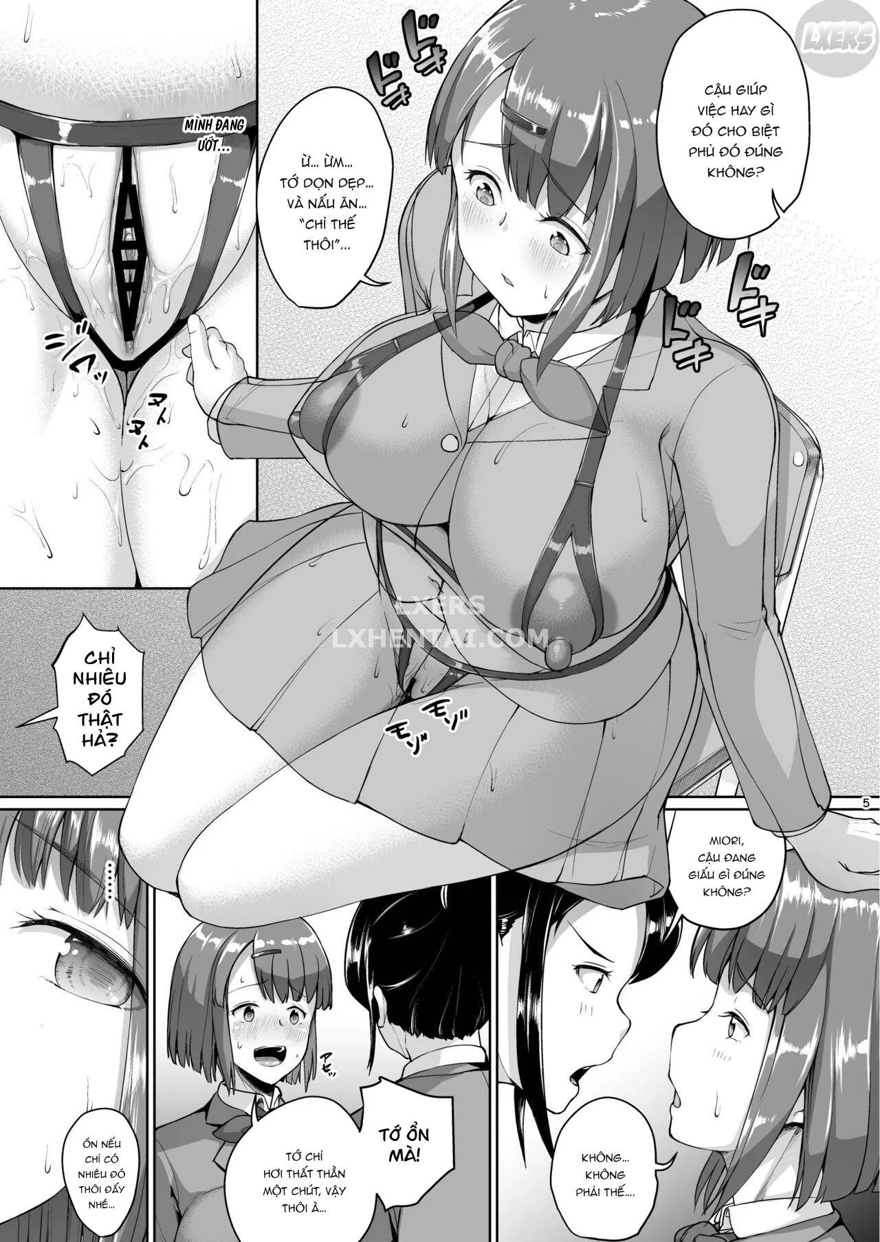 HentaiVN.net - Ảnh 8 - A Day At The Mansion [Oyashiki No Hi] - Chap 2