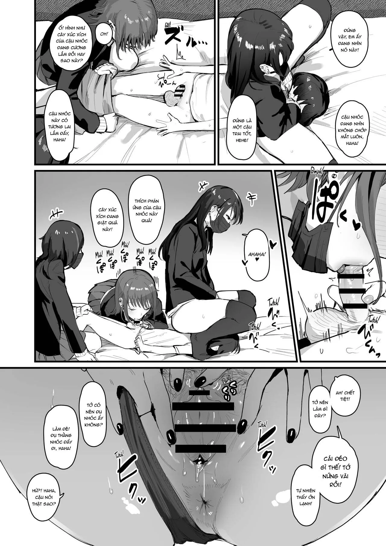 HentaiVN.net - Ảnh 3 - Chotto kowai onee-chan no tomodachi [ちょっと怖いお姉ちゃんの友達] - Oneshot.