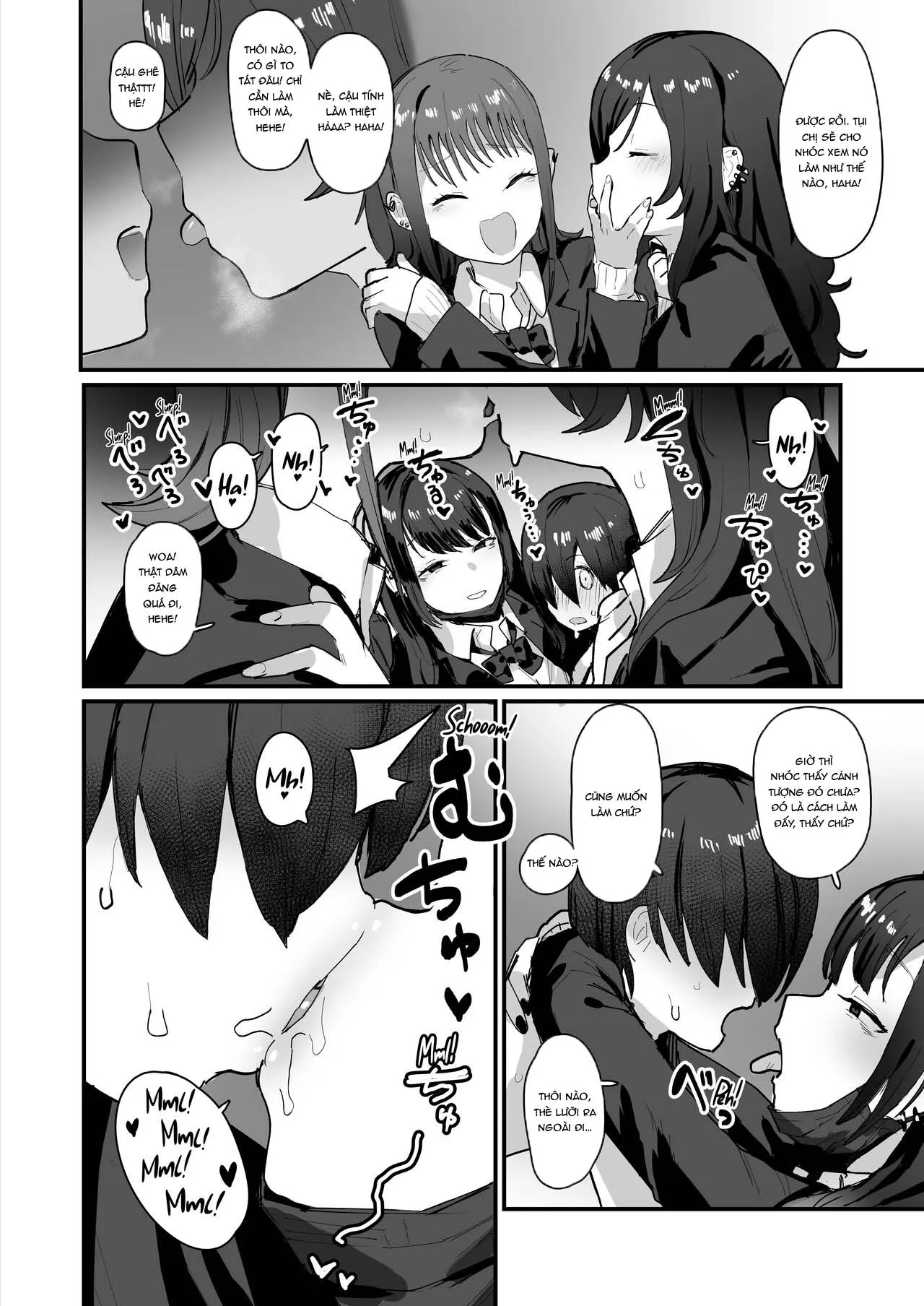 HentaiVN.net - Ảnh 5 - Chotto kowai onee-chan no tomodachi [ちょっと怖いお姉ちゃんの友達] - Oneshot.