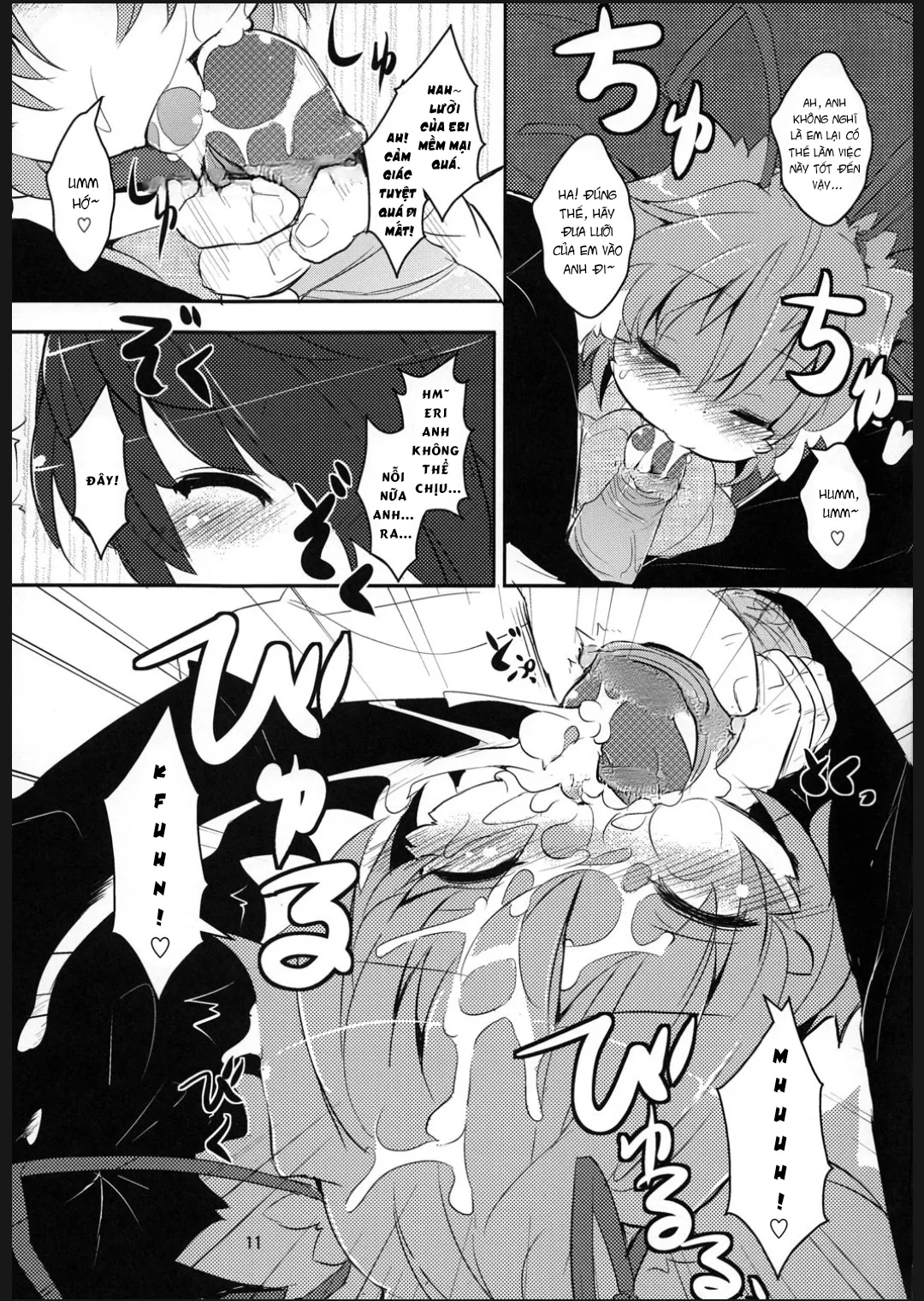 HentaiVN.net - Ảnh 10 - Em gái bé nhỏ của tôi là một con thú cưng - Oneshot