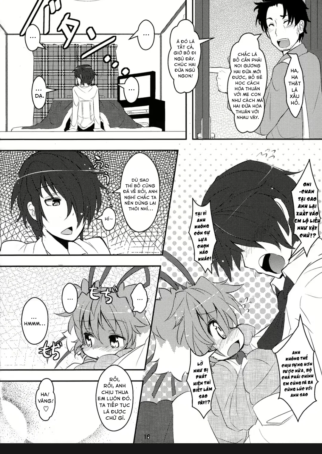 HentaiVN.net - Ảnh 15 - Em gái bé nhỏ của tôi là một con thú cưng - Oneshot