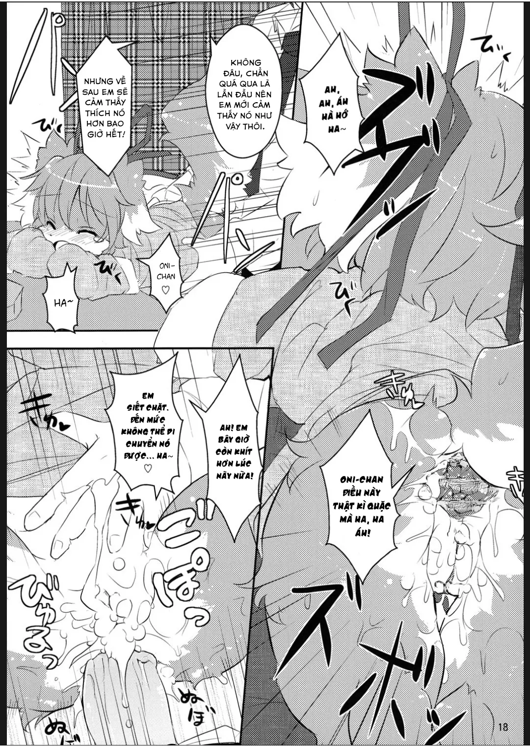 HentaiVN.net - Ảnh 17 - Em gái bé nhỏ của tôi là một con thú cưng - Oneshot