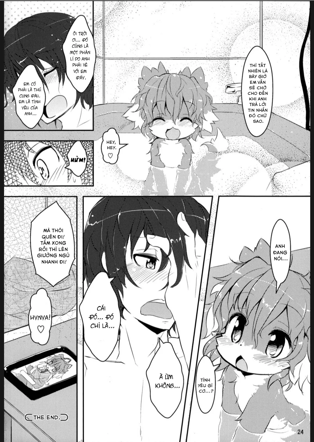 HentaiVN.net - Ảnh 23 - Em gái bé nhỏ của tôi là một con thú cưng - Oneshot