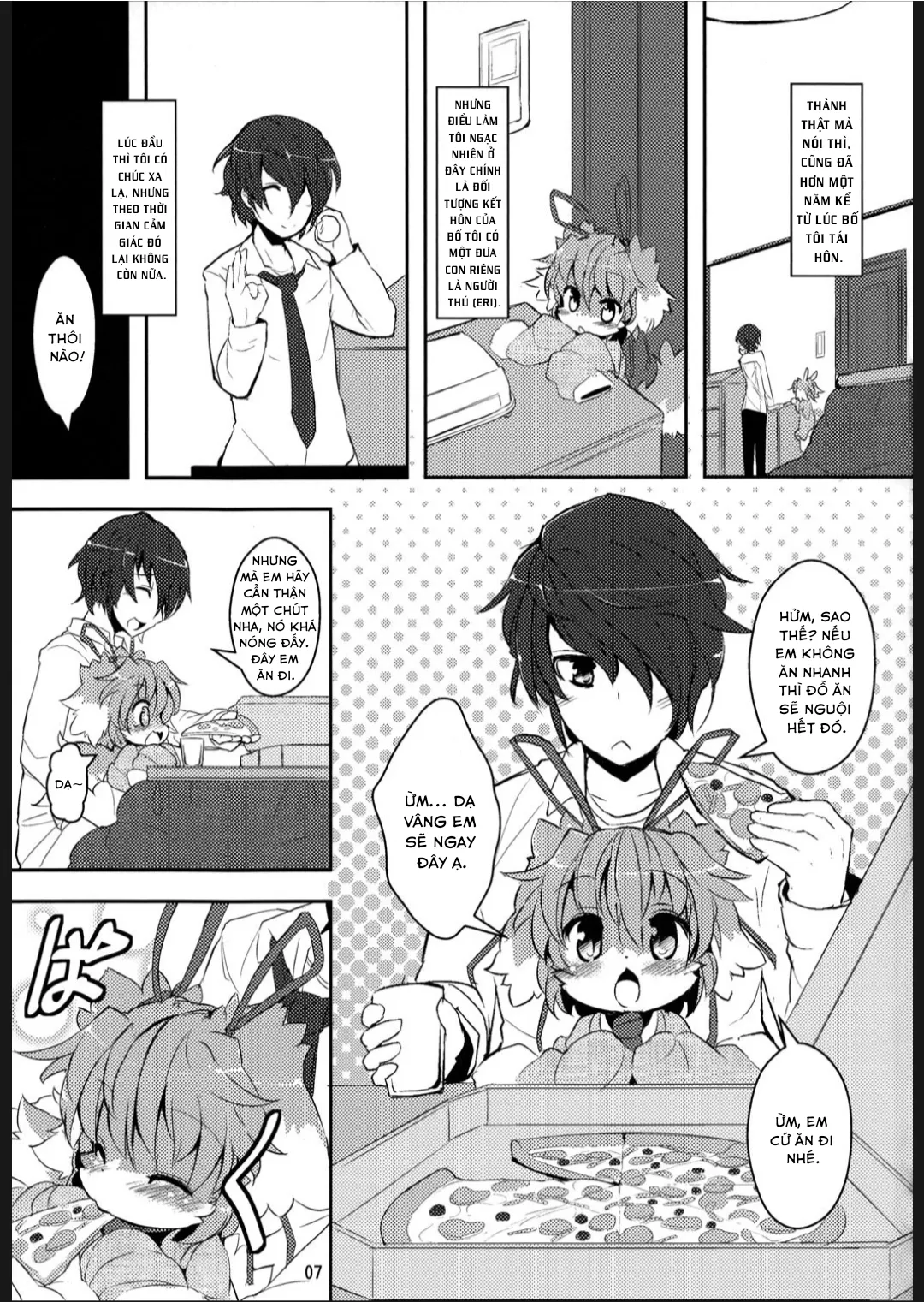 HentaiVN.net - Ảnh 6 - Em gái bé nhỏ của tôi là một con thú cưng - Oneshot