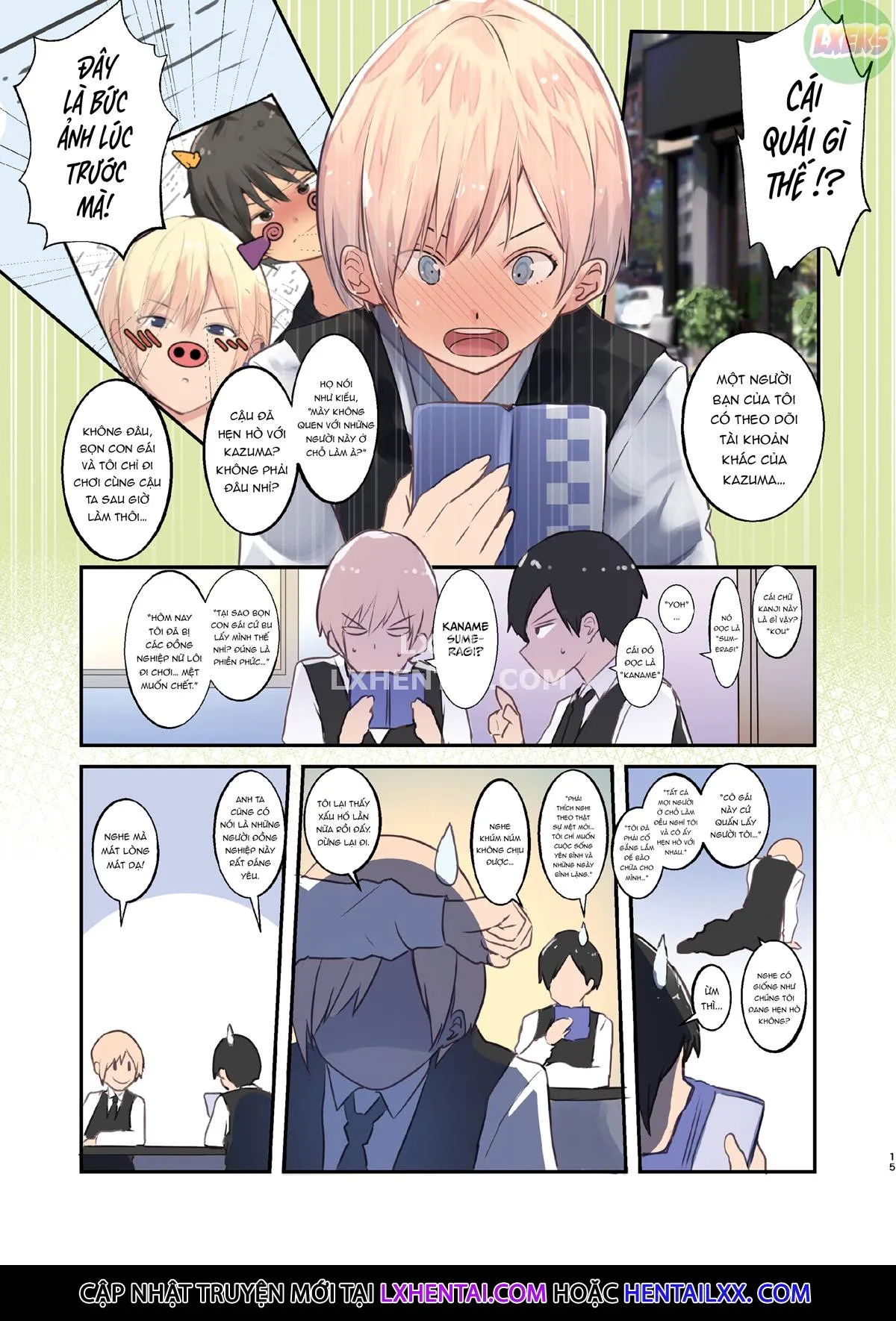 HentaiVN.net - Ảnh 18 - Close to Him, Close to Me - Chap 1