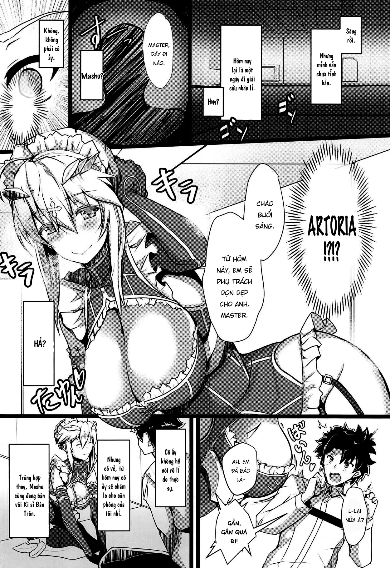 HentaiVN.net - Ảnh 7 - Chichiue Maid Gohoushi Kyouka Quest [乳上メイド ご奉仕強化クエスト] - Oneshot