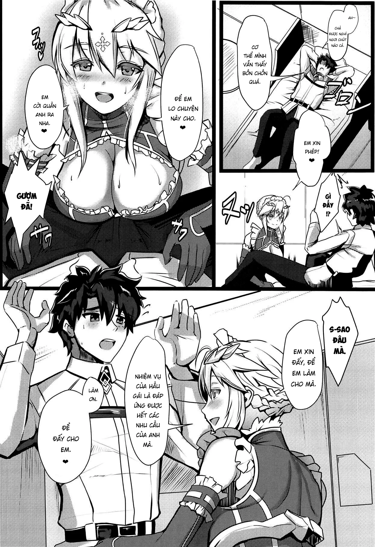 HentaiVN.net - Ảnh 9 - Chichiue Maid Gohoushi Kyouka Quest [乳上メイド ご奉仕強化クエスト] - Oneshot