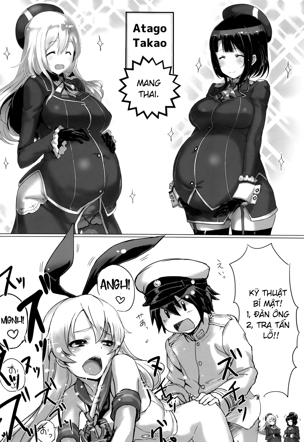 HentaiVN.net - Ảnh 21 - Takao to Atago to Teitoku de H Suru Hon (Kantai Collection -KanColle-) [高雄と愛宕と提督でHする本 (艦隊これくしょん -艦これ-)] - Oneshot
