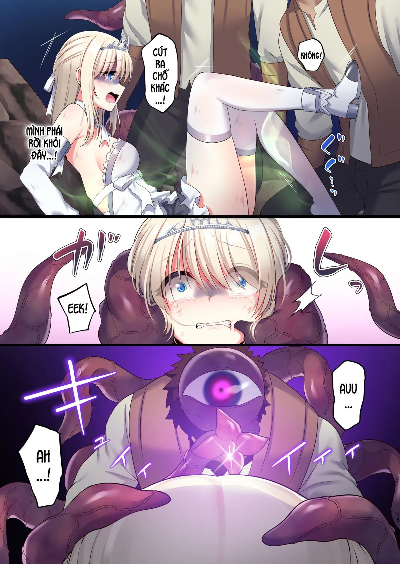 HentaiVN.net - Ảnh 13 - Noroi no Yubiwa de Game Over + Omake CG [呪いの指輪でゲームオーバー + おまけCG] - Chap 1: mở giao tranh