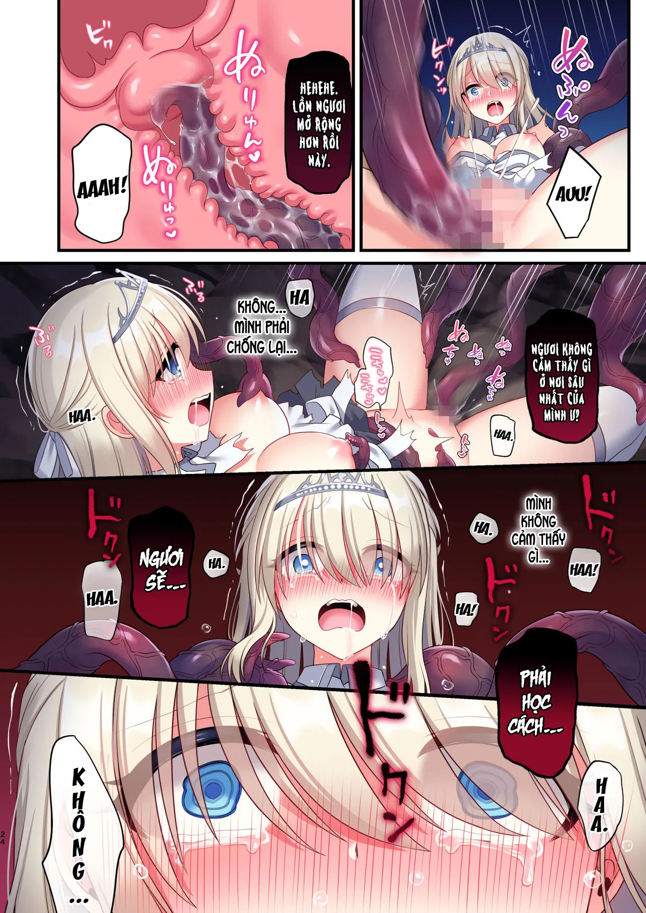 HentaiVN.net - Ảnh 22 - Noroi no Yubiwa de Game Over + Omake CG [呪いの指輪でゲームオーバー + おまけCG] - Chap 1: mở giao tranh