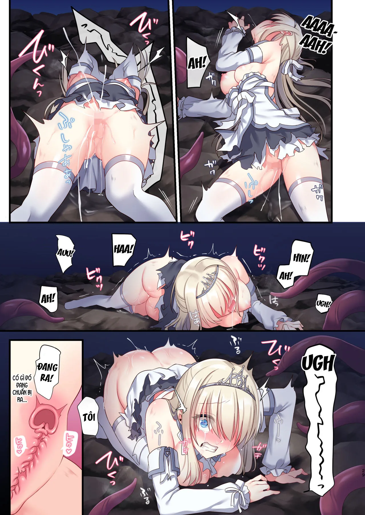 HentaiVN.net - Ảnh 27 - Noroi no Yubiwa de Game Over + Omake CG [呪いの指輪でゲームオーバー + おまけCG] - Chap 1: mở giao tranh