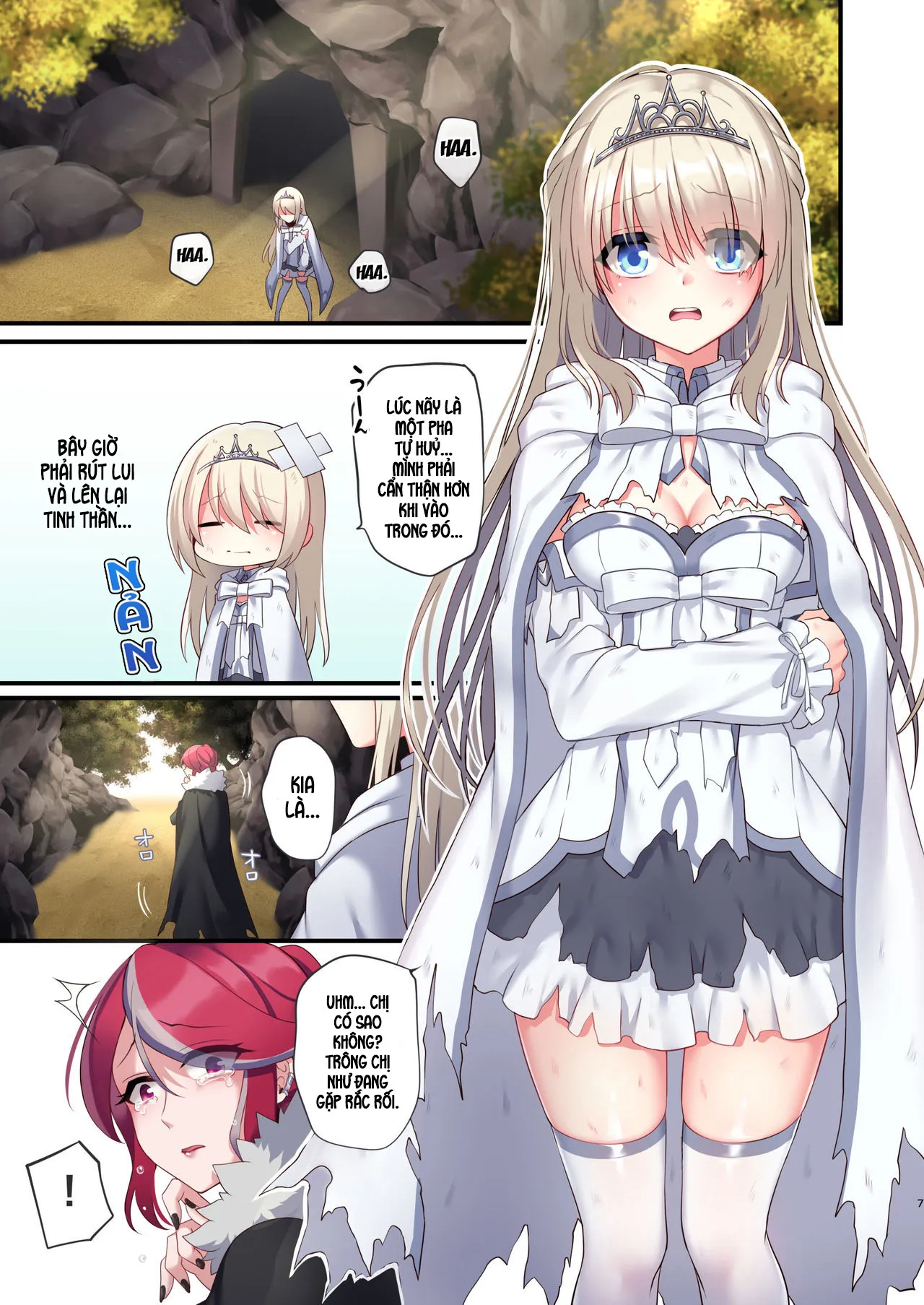 HentaiVN.net - Ảnh 5 - Noroi no Yubiwa de Game Over + Omake CG [呪いの指輪でゲームオーバー + おまけCG] - Chap 1: mở giao tranh