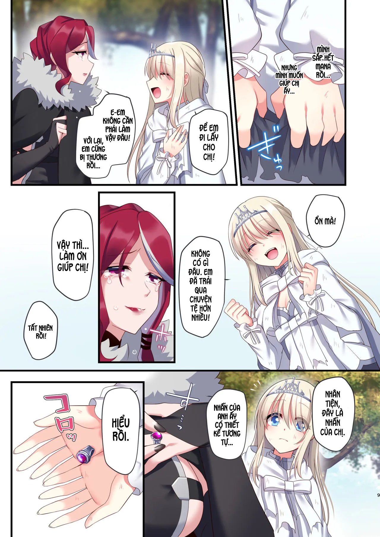 HentaiVN.net - Ảnh 7 - Noroi no Yubiwa de Game Over + Omake CG [呪いの指輪でゲームオーバー + おまけCG] - Chap 1: mở giao tranh