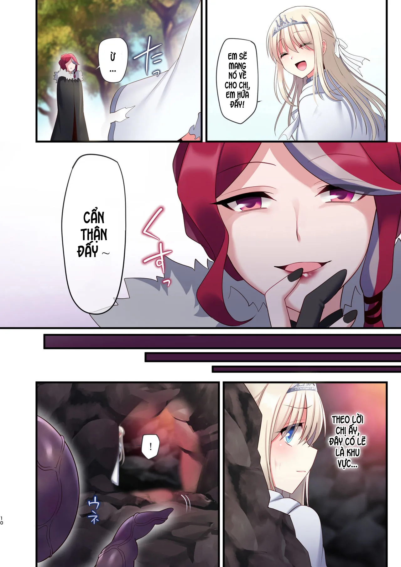 HentaiVN.net - Ảnh 8 - Noroi no Yubiwa de Game Over + Omake CG [呪いの指輪でゲームオーバー + おまけCG] - Chap 1: mở giao tranh