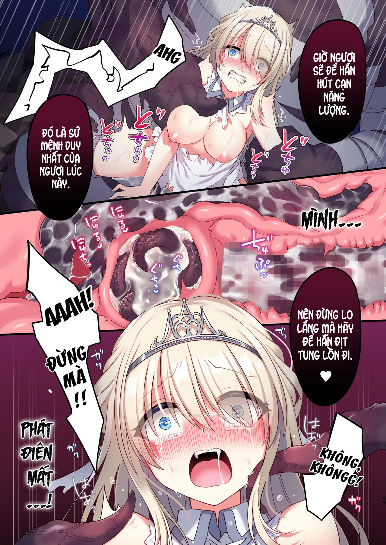 HentaiVN.net - Ảnh 17 - Noroi no Yubiwa de Game Over + Omake CG [呪いの指輪でゲームオーバー + おまけCG] - Chap 2: sếch tàn bạo
