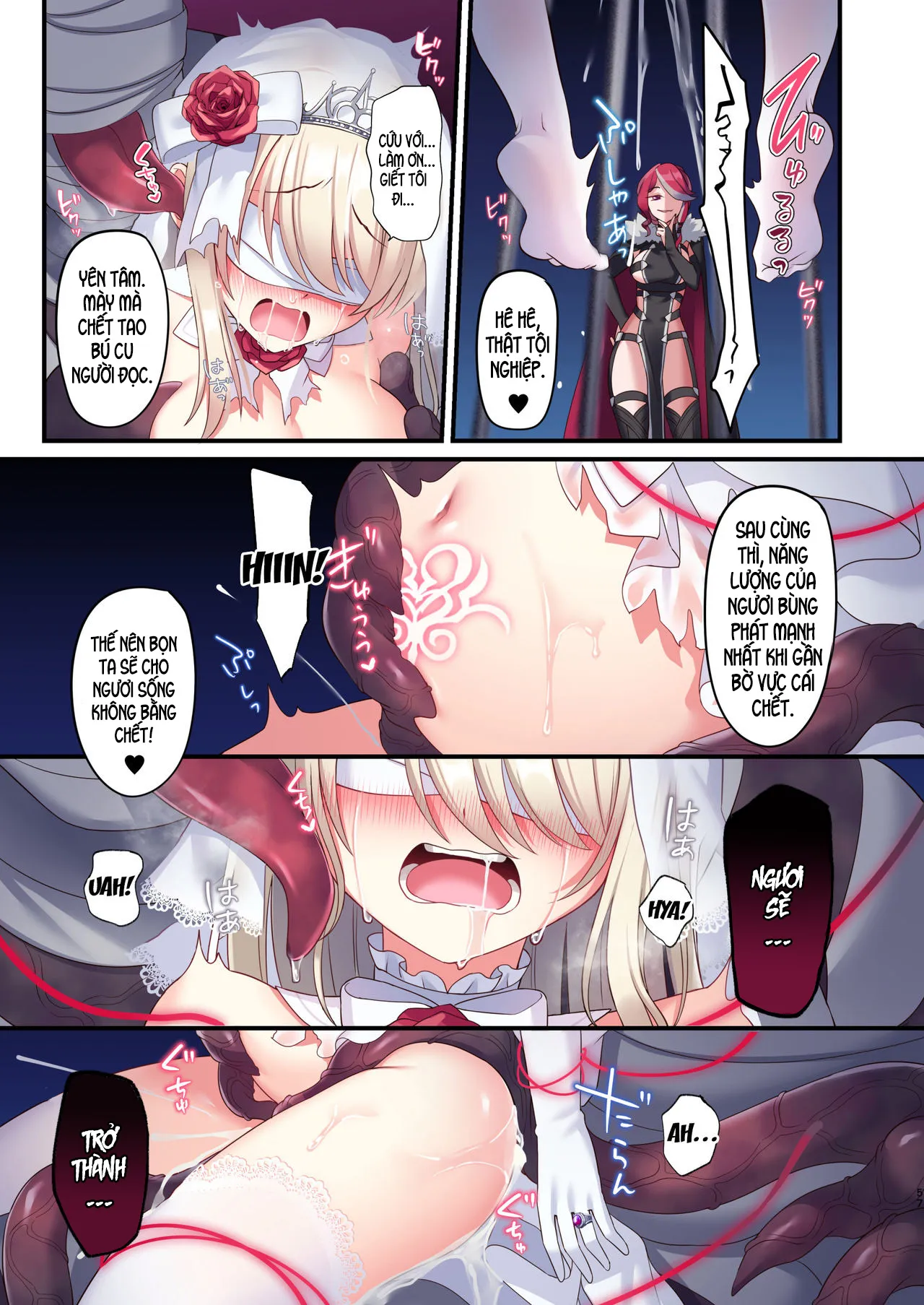 HentaiVN.net - Ảnh 23 - Noroi no Yubiwa de Game Over + Omake CG [呪いの指輪でゲームオーバー + おまけCG] - Chap 2: sếch tàn bạo