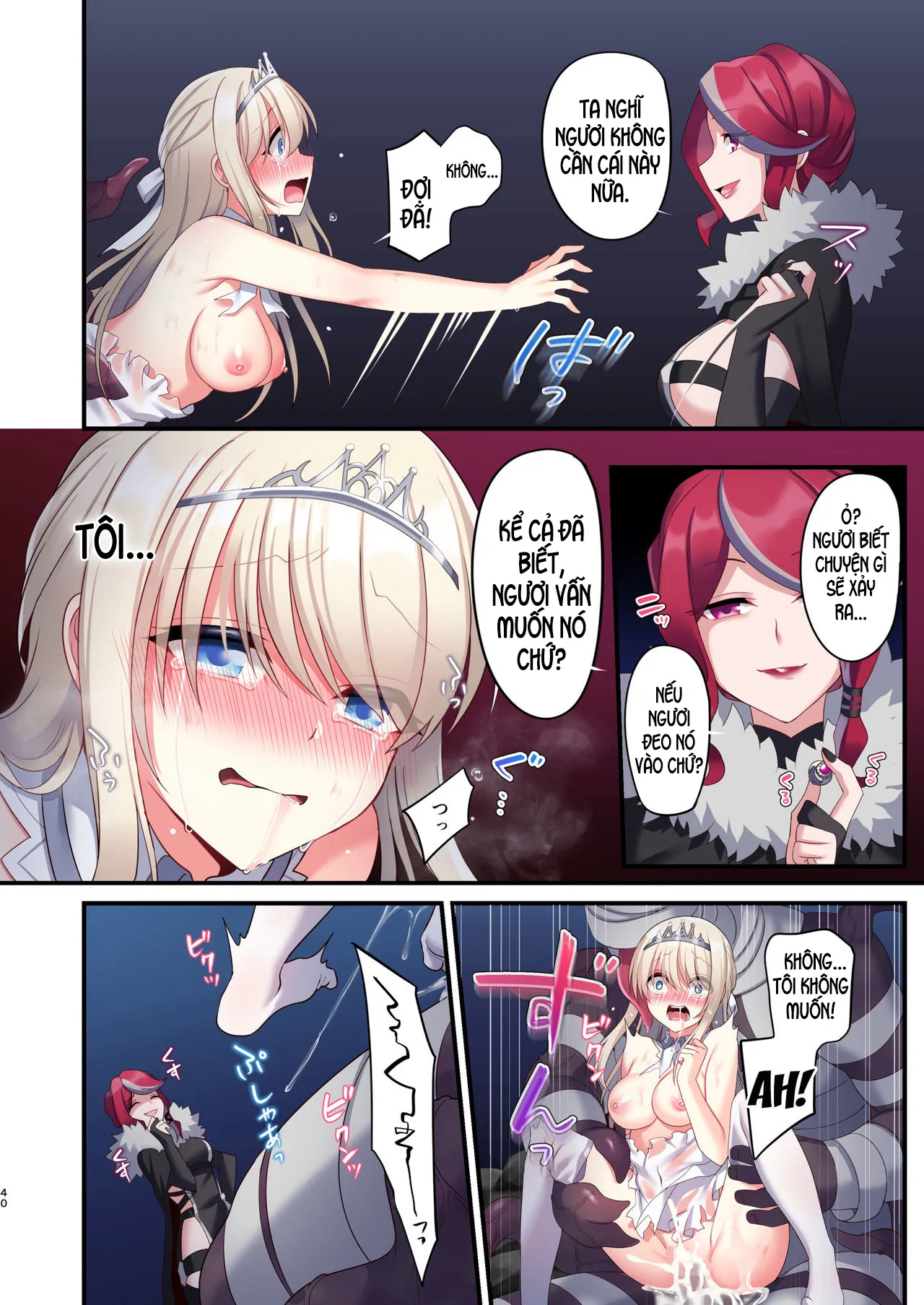HentaiVN.net - Ảnh 8 - Noroi no Yubiwa de Game Over + Omake CG [呪いの指輪でゲームオーバー + おまけCG] - Chap 2: sếch tàn bạo