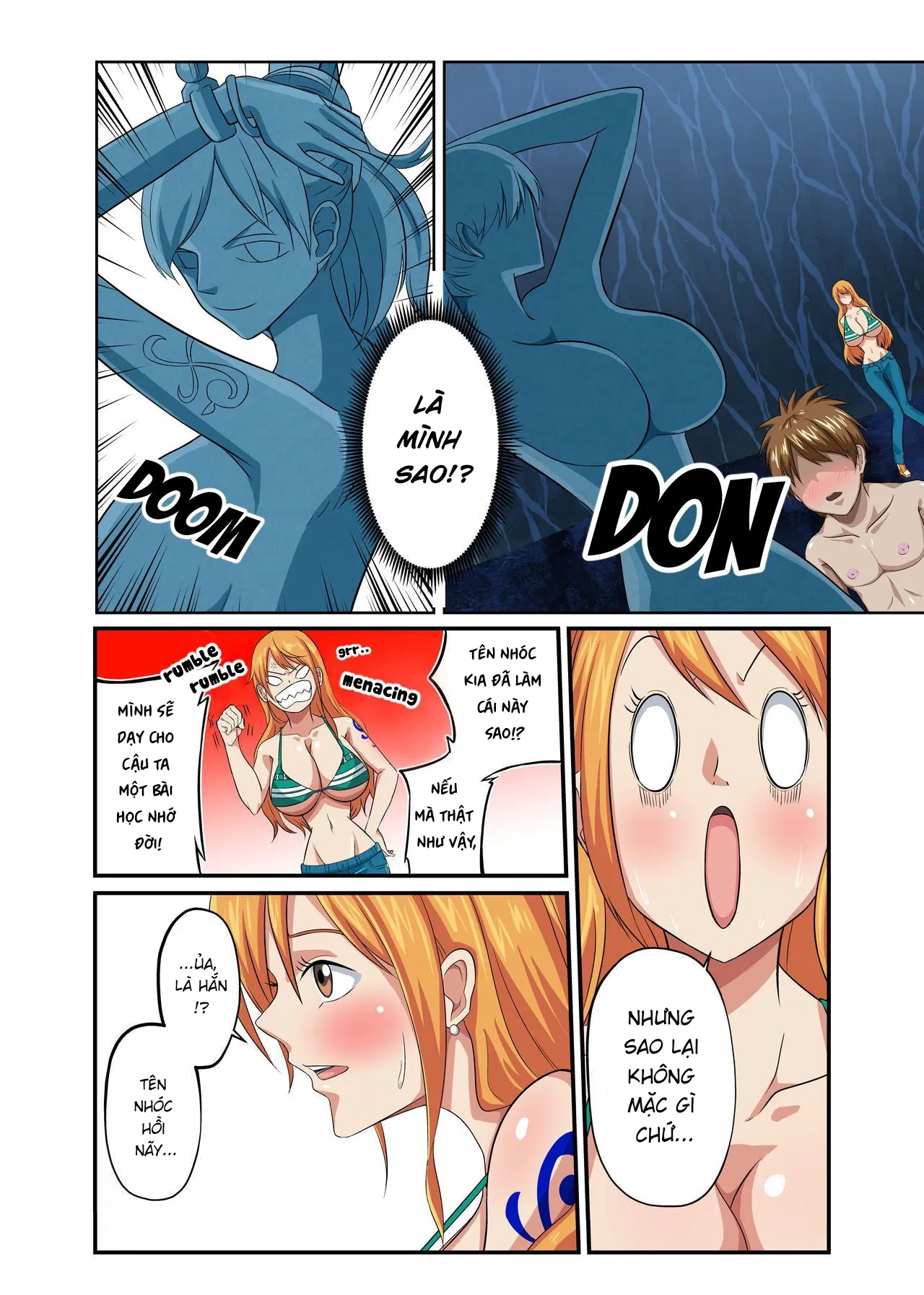 HentaiVN.net - Ảnh 5 - Trước tượng Miêu Tặc [In Front of the Cat Burglar Statue] - Oneshot
