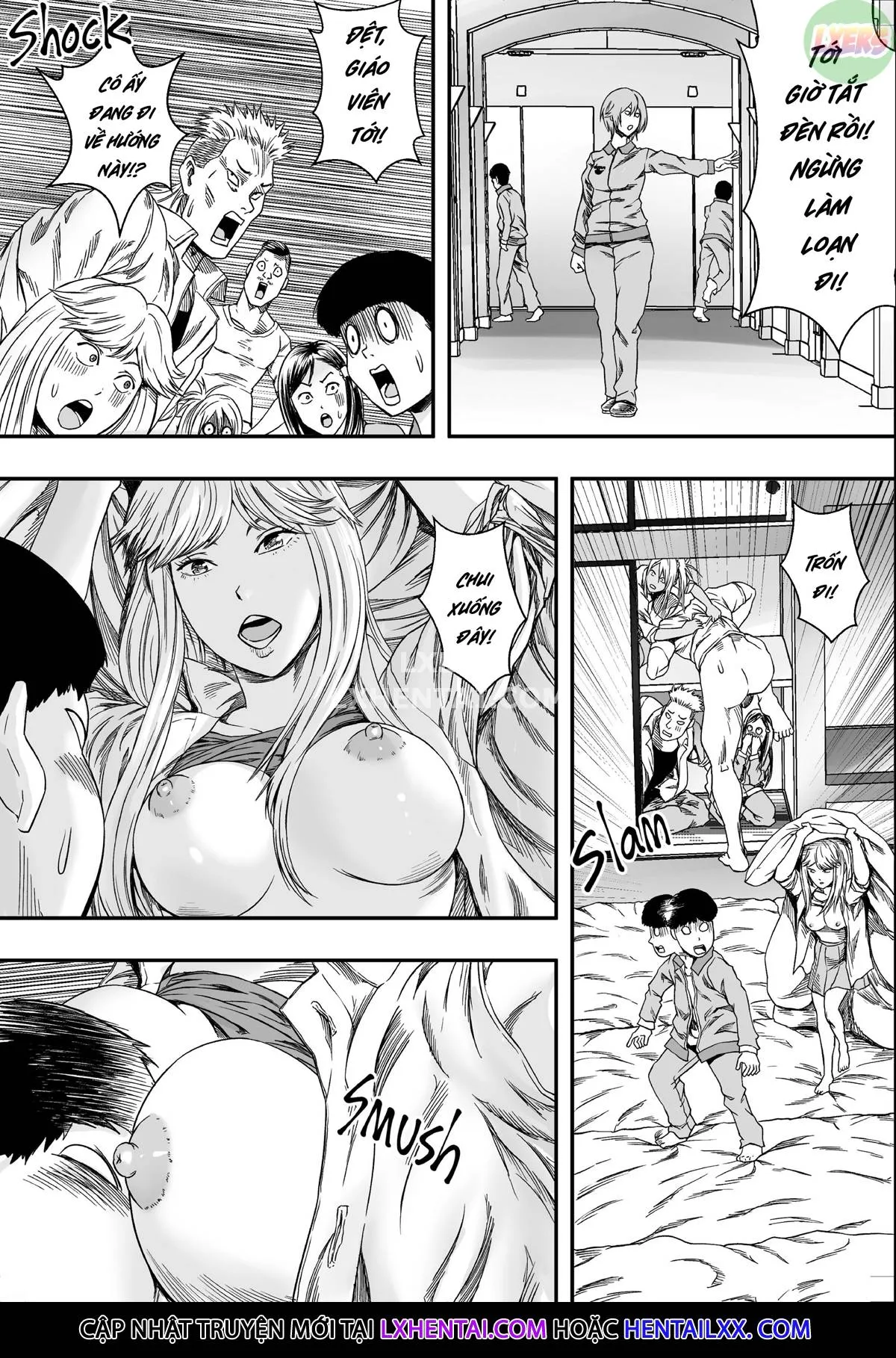 HentaiVN.net - Ảnh 25 - Field Trip with My First Crush and the Bad Crowd - Oneshot