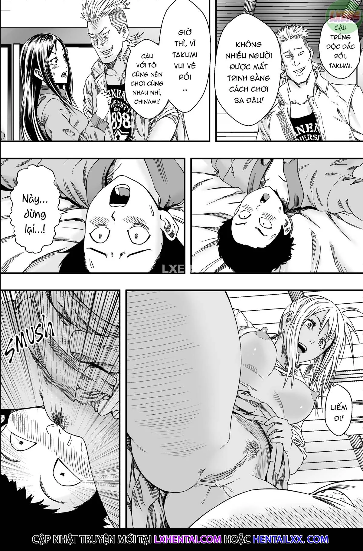 HentaiVN.net - Ảnh 30 - Field Trip with My First Crush and the Bad Crowd - Oneshot