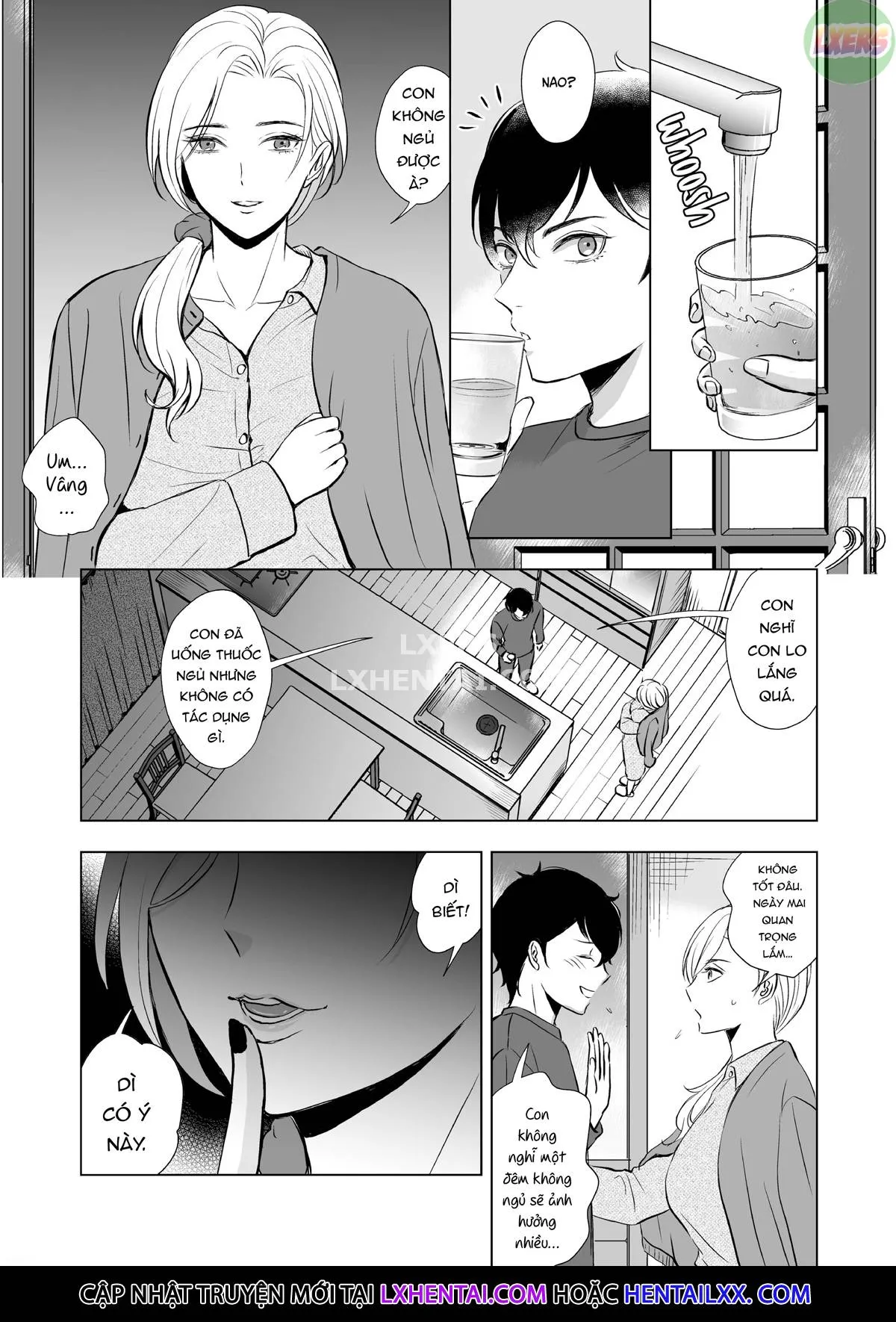 HentaiVN.net - Ảnh 10 - My Married Aunt Took My Virginity - Oneshot