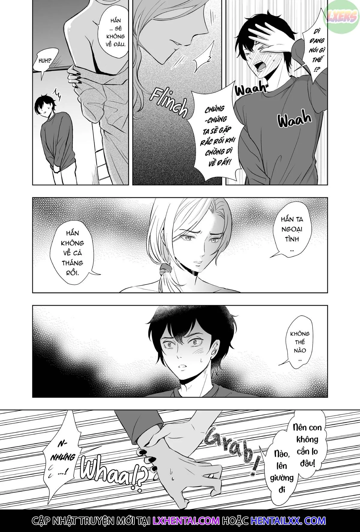 HentaiVN.net - Ảnh 12 - My Married Aunt Took My Virginity - Oneshot